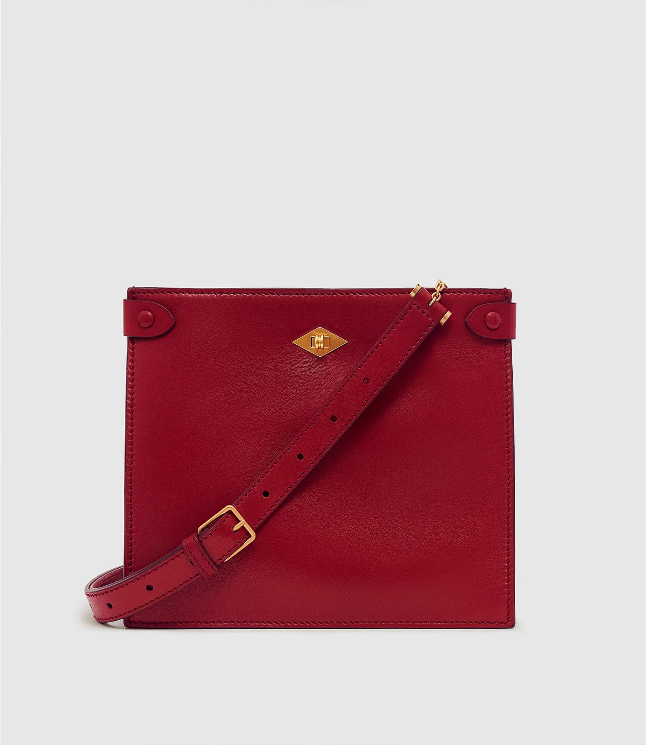 Metier - Stowaway Crossbody Buttery Nappa Pomodoro