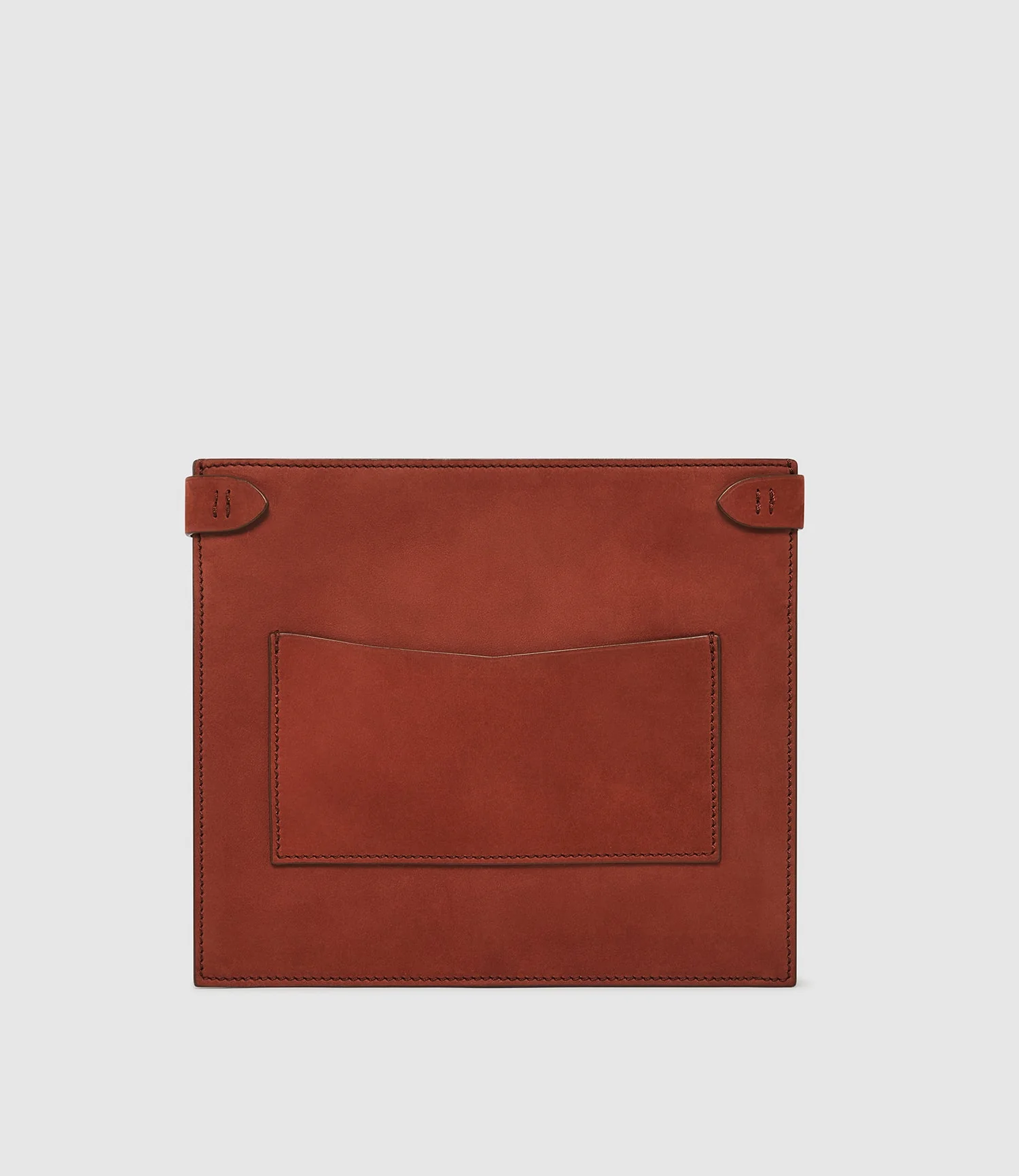 Metier - Stowaway Crossbody Nubuck Rust - Image 4
