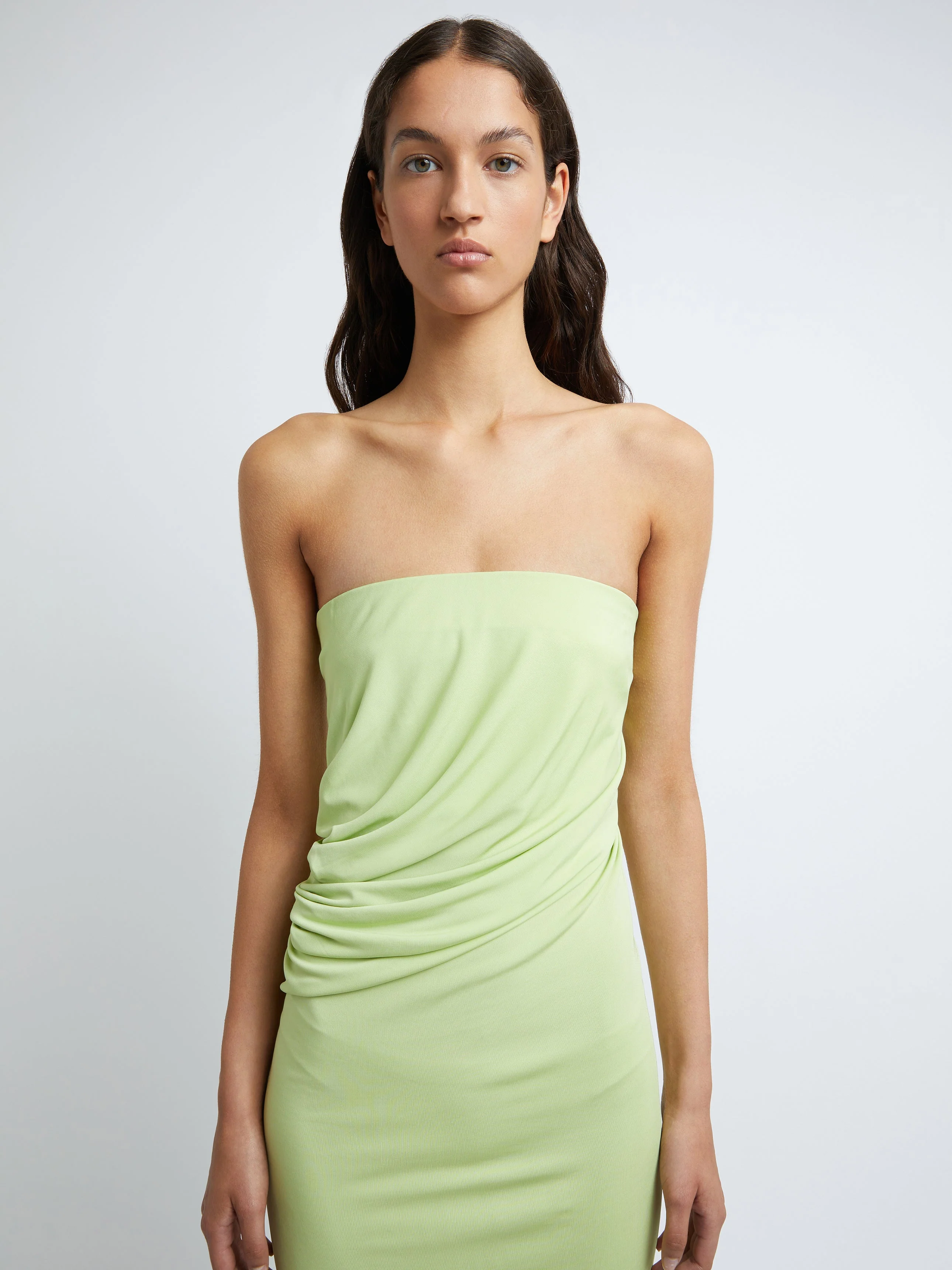 Christopher Esber - Strapless Ruched Dress - Image 2