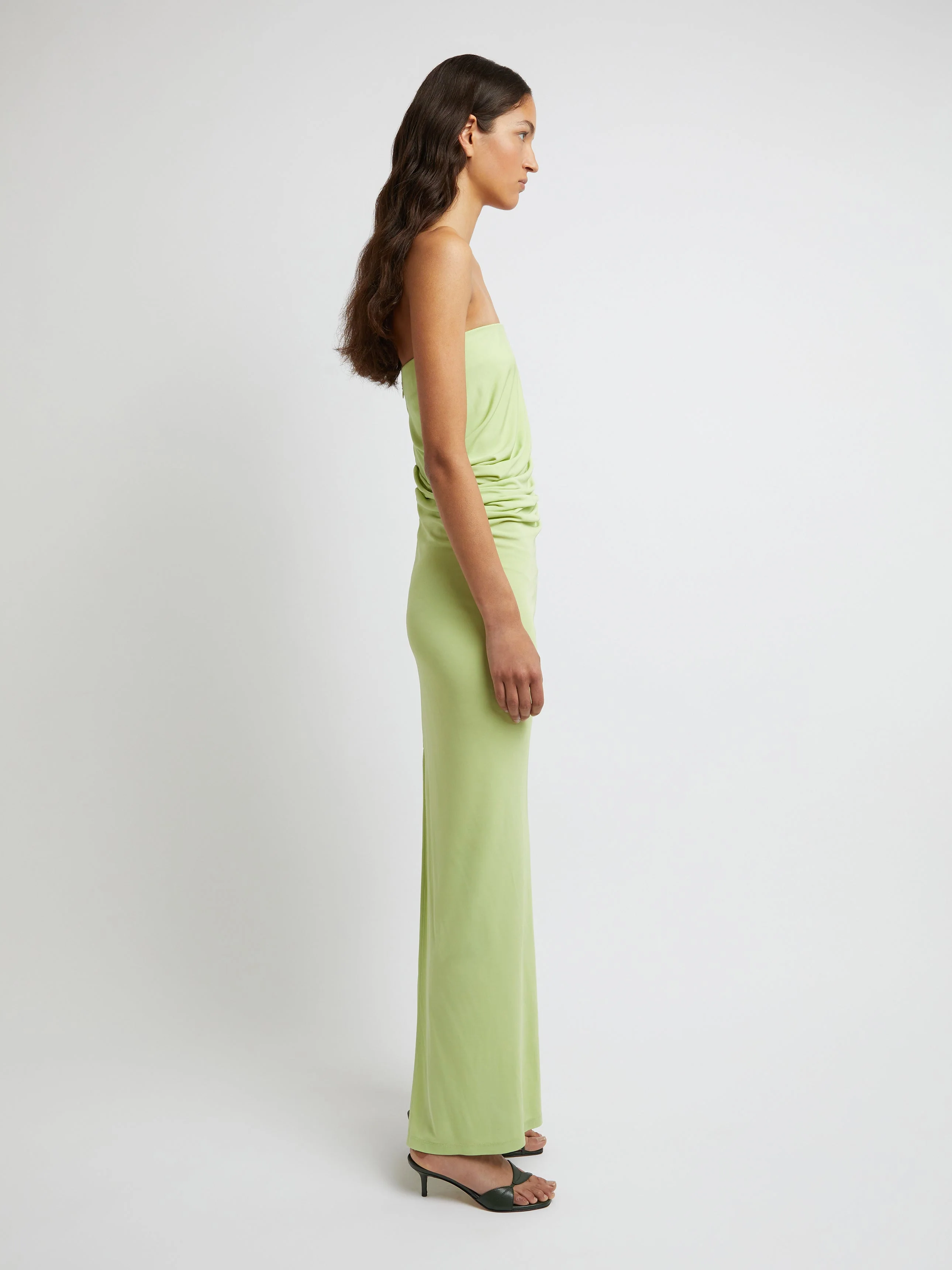 Christopher Esber - Strapless Ruched Dress - Image 3