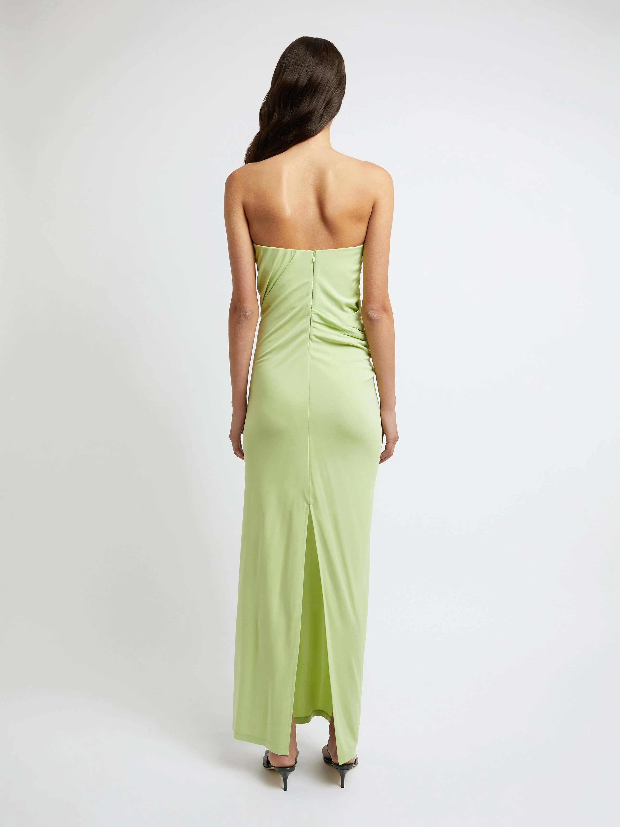 Christopher Esber - Strapless Ruched Dress - Image 4