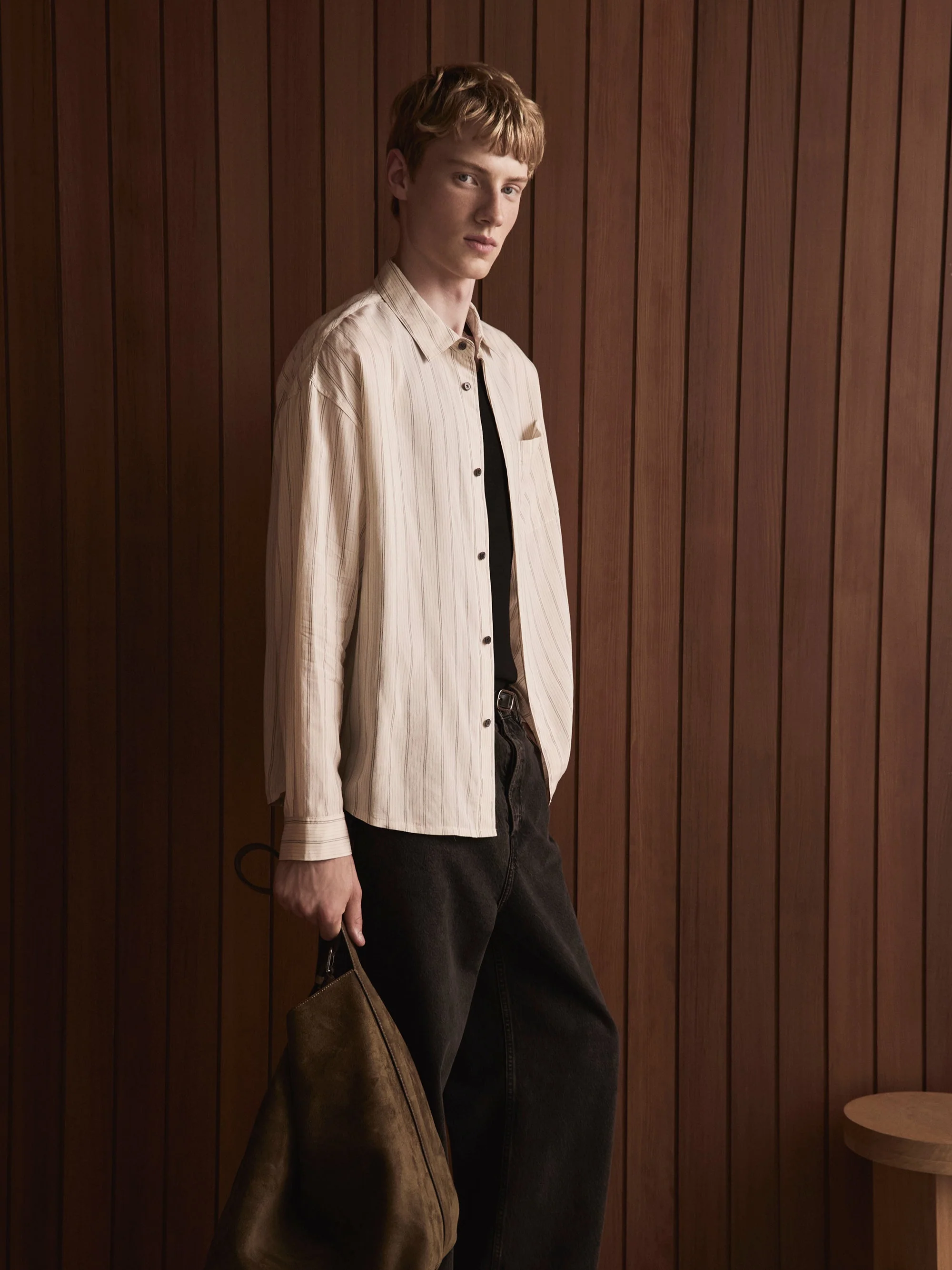 FRAME - Silk Striped Shirt - Image 5