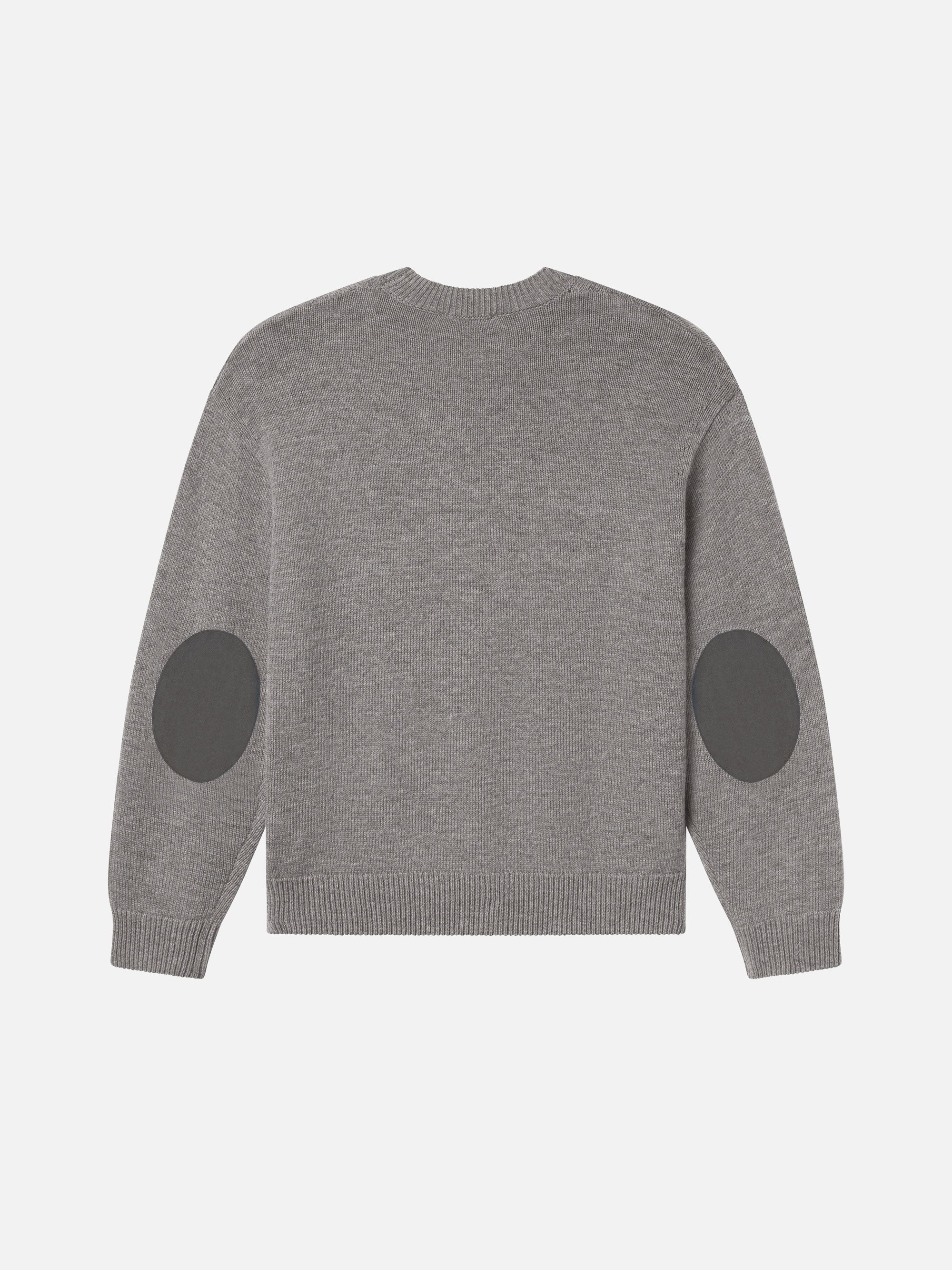 FRAME - Suede Patch Sweater - Image 3