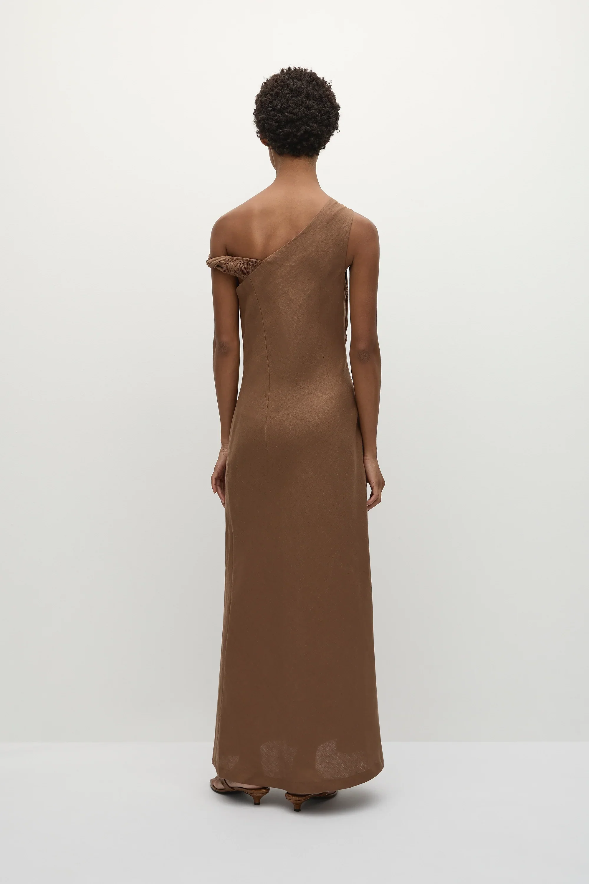 Faithfull - Suis Midi Dress Clay - Final Sale - Image 4