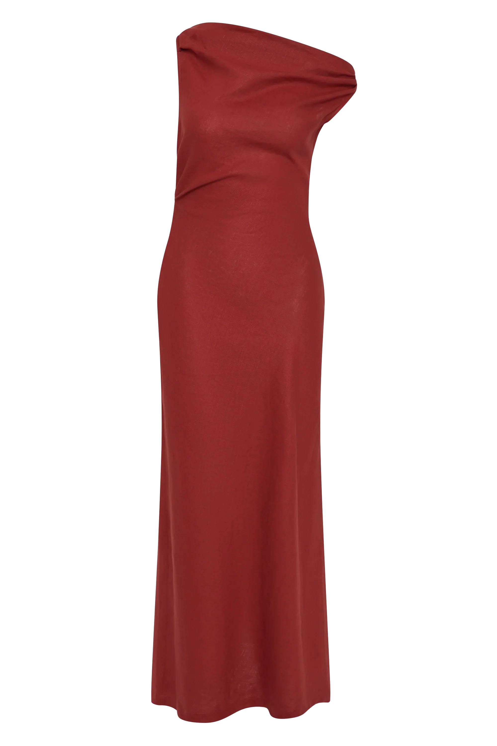 Faithfull - Suis Midi Dress Deep Red - Final Sale - Image 7