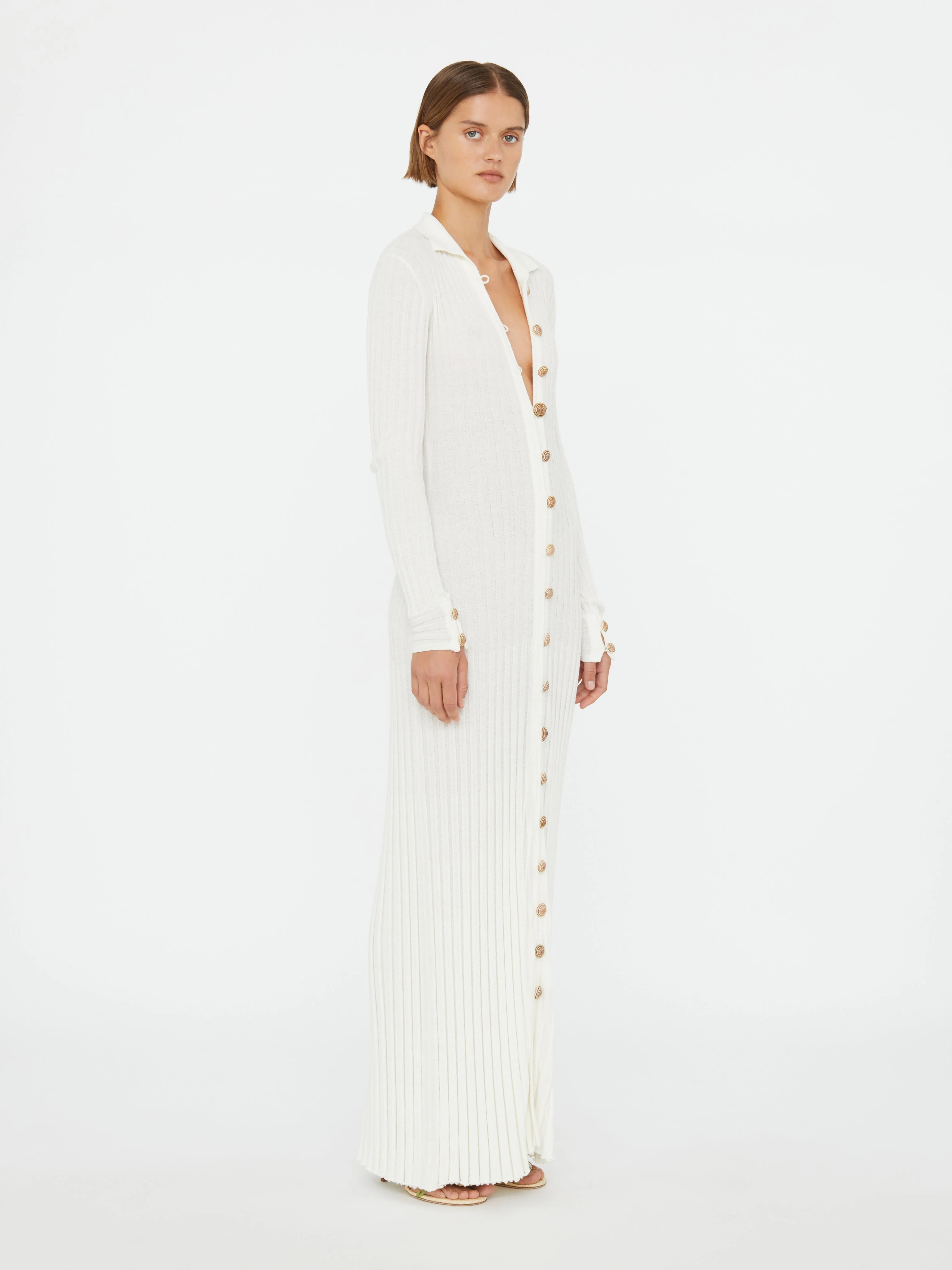Christopher Esber - Sundial Shell Knit Cardigan Dress - Image 2
