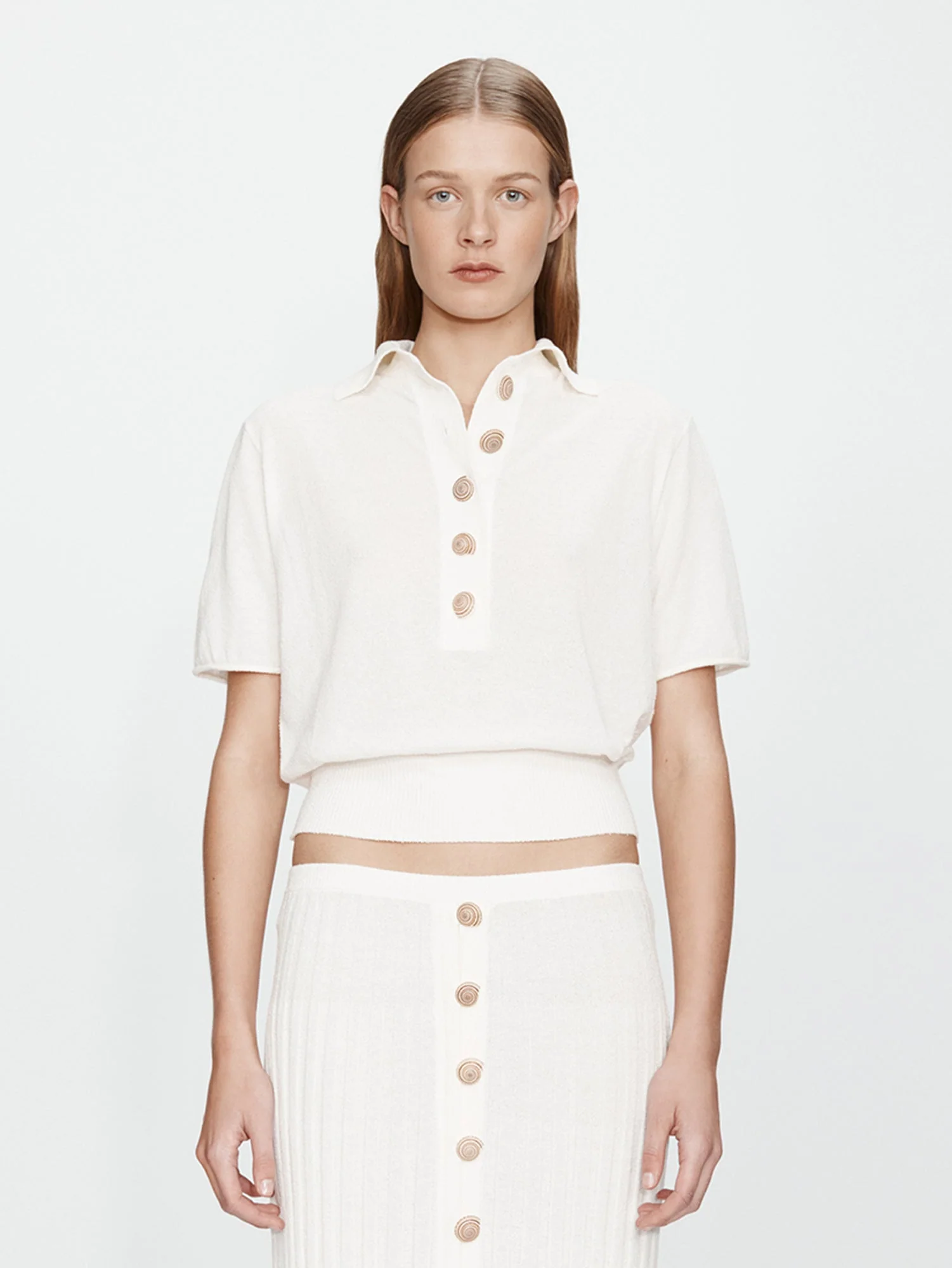 Christopher Esber - Sundial Shell Knit Polo