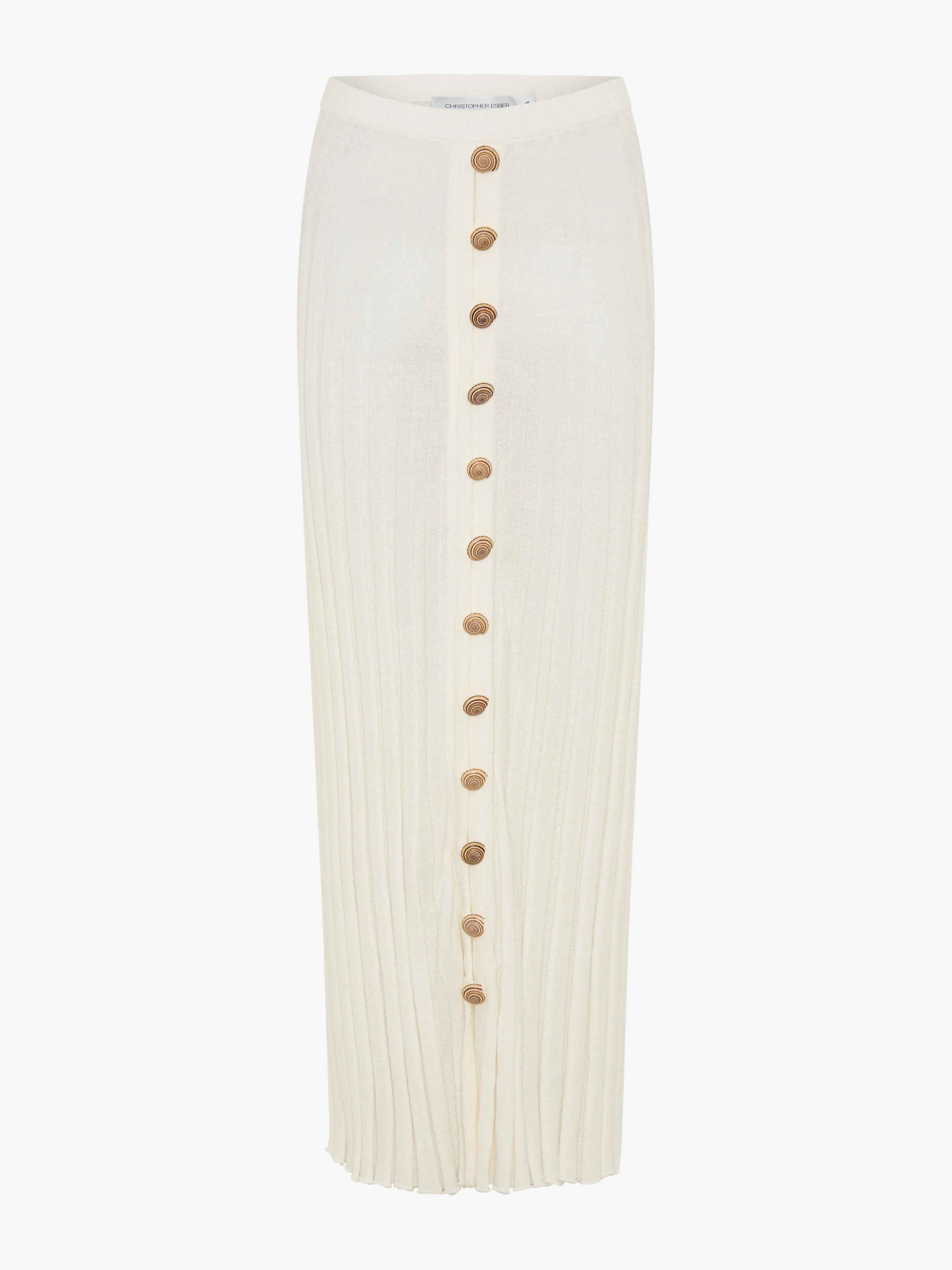 Christopher Esber - Sundial Shell Sunray Knit Skirt - Image 5