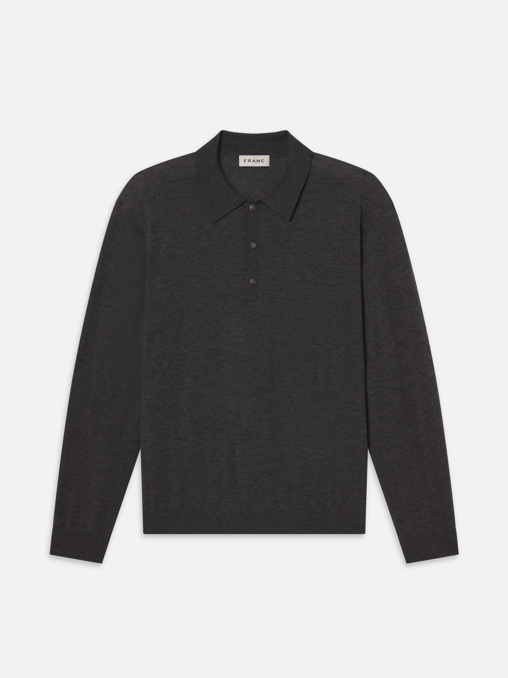 FRAME - Superfine Polo Sweater