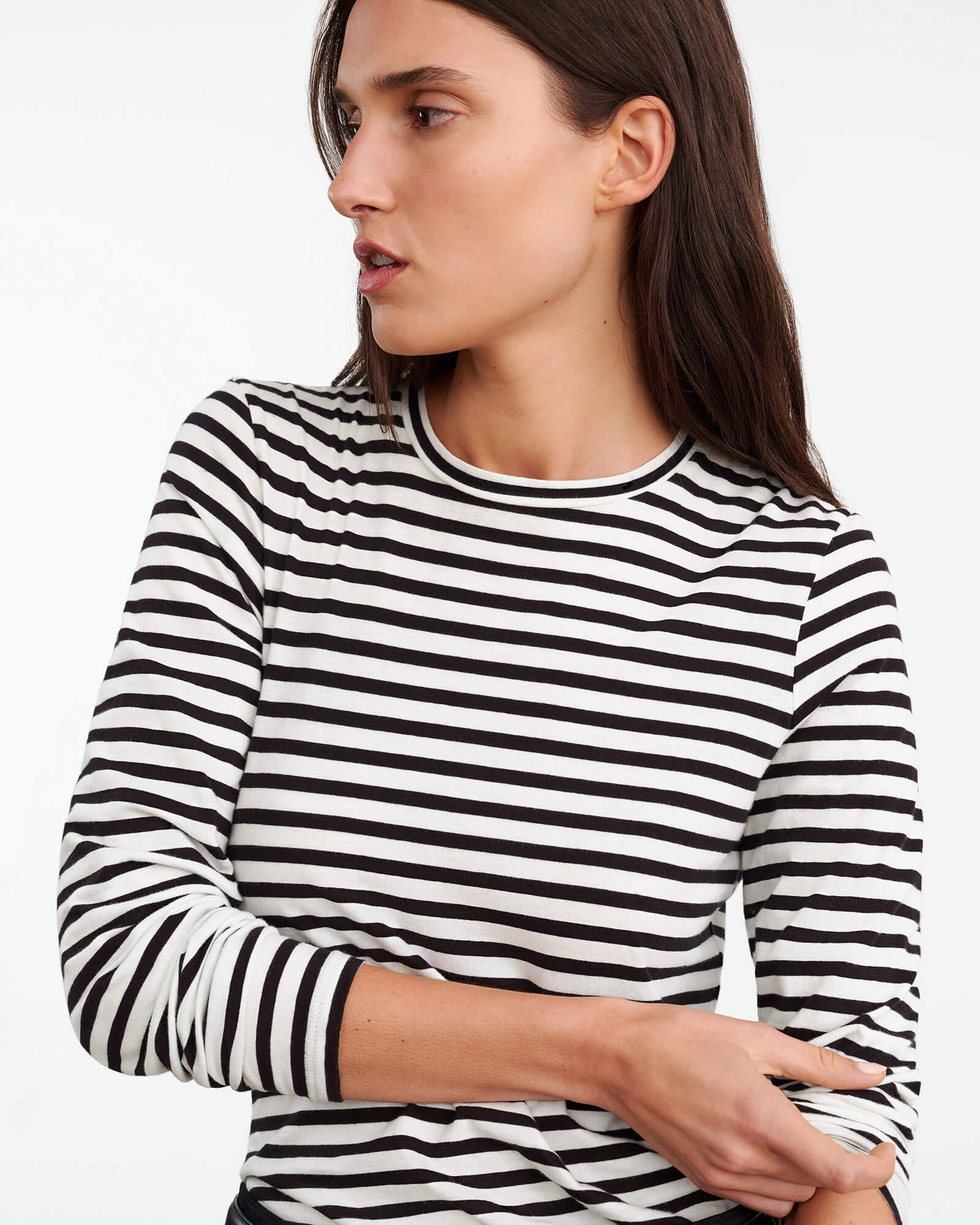 Nili Lotan - SUSANA LONG SLEEVE TEE - Image 3
