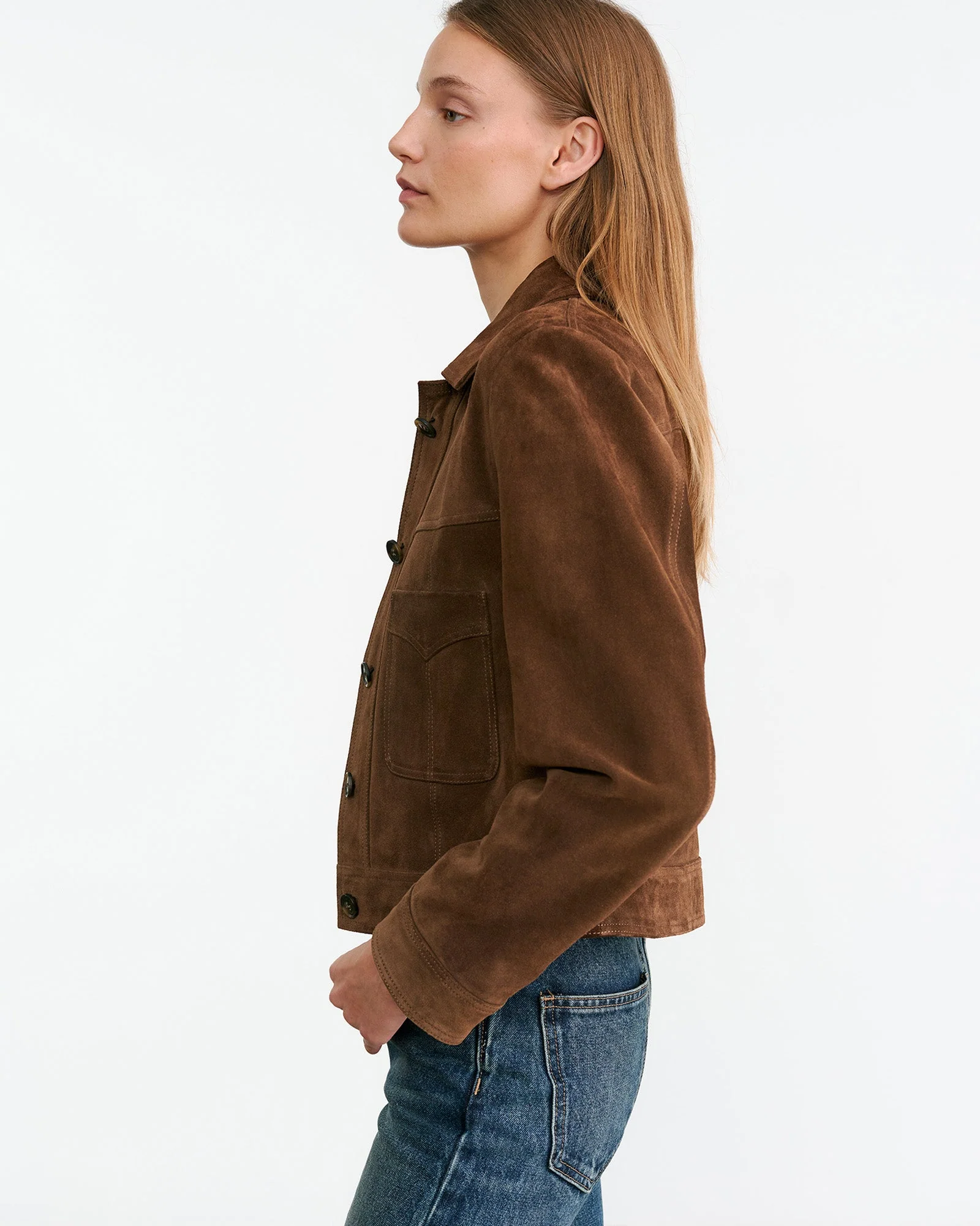 Nili Lotan - SUSANNAH SUEDE JACKET - Image 3