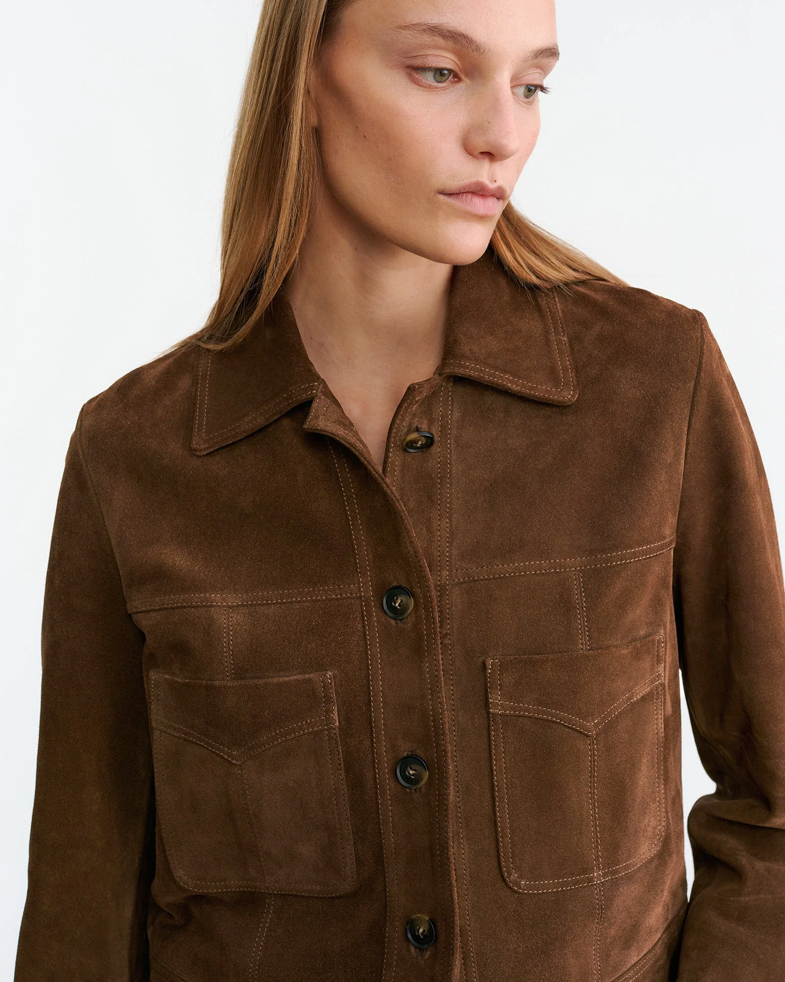 Nili Lotan - SUSANNAH SUEDE JACKET - Image 5