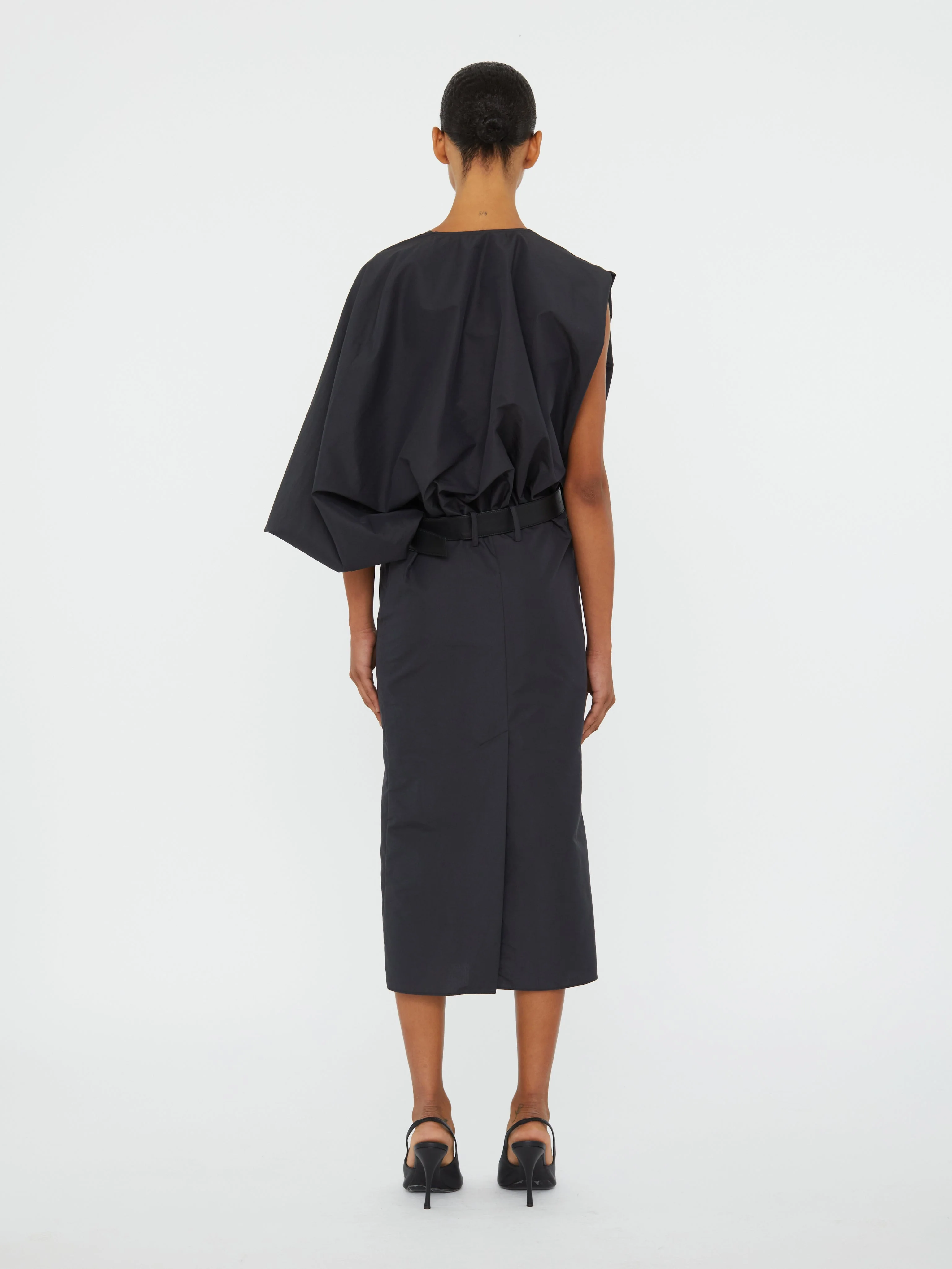 Christopher Esber - Swaddled Belted Taffeta Dress - Image 6