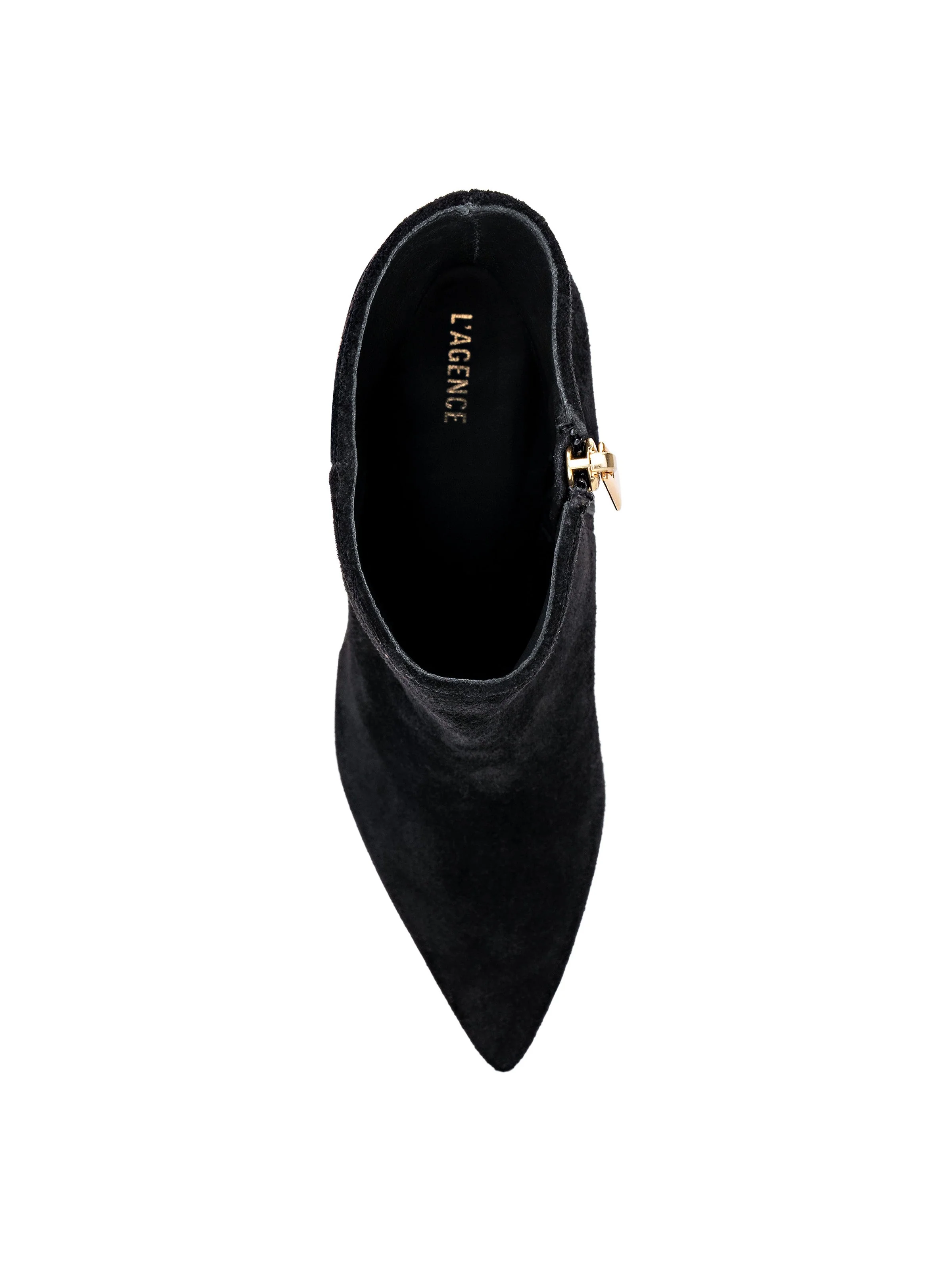 L'AGENCE - Sylvie Suede Bootie - Image 10