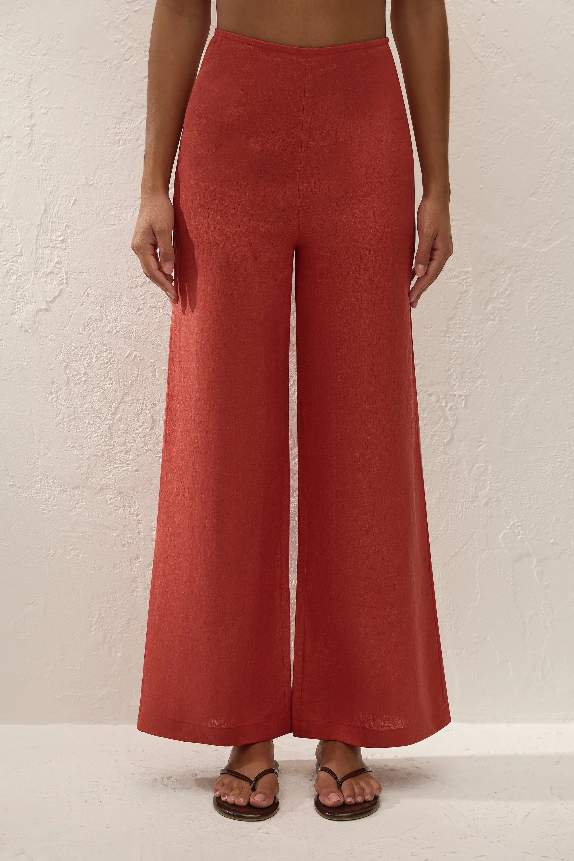 Faithfull - Syna Pant Dusty Tomato - Image 2