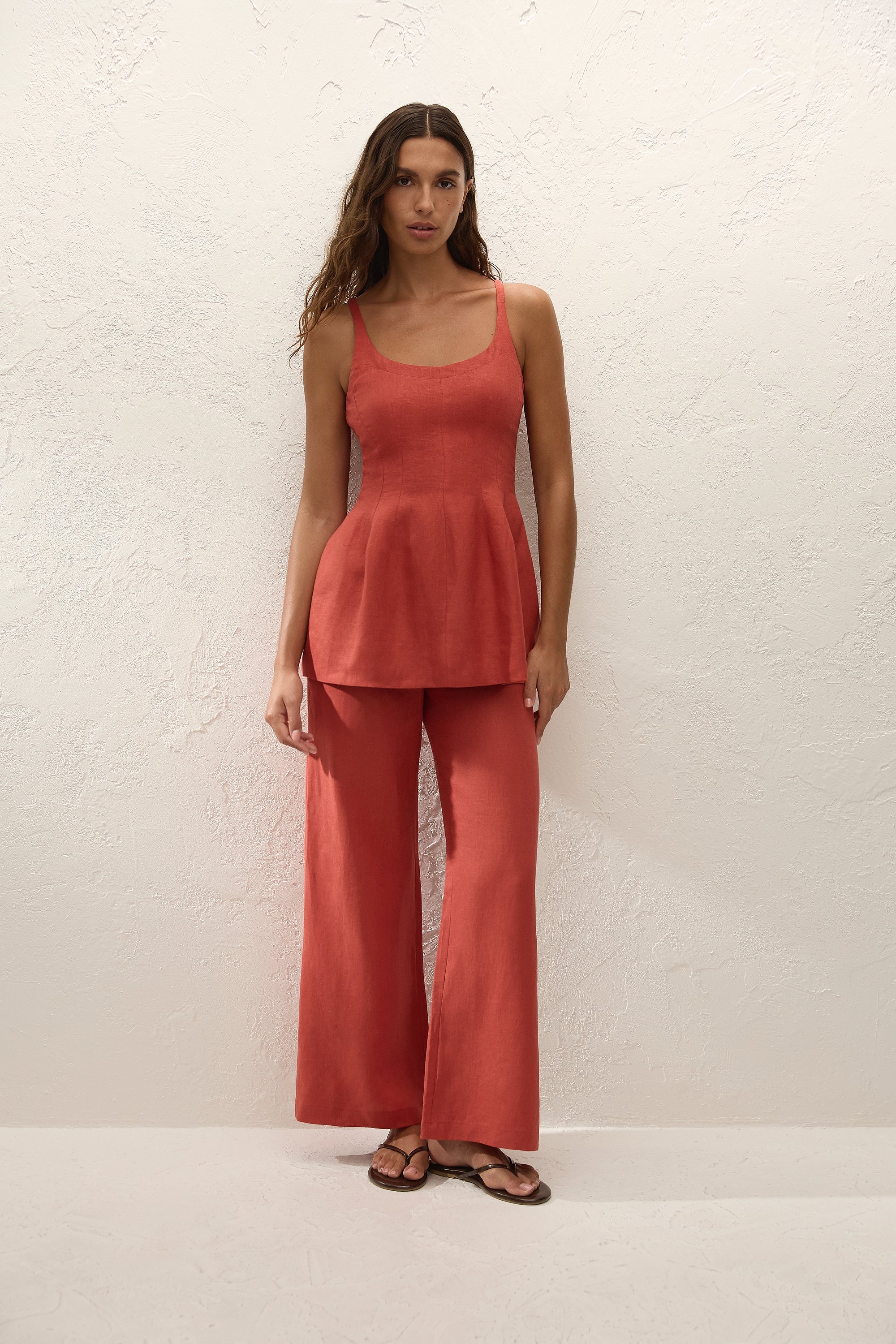 Faithfull - Syna Top Dusty Tomato - Image 3