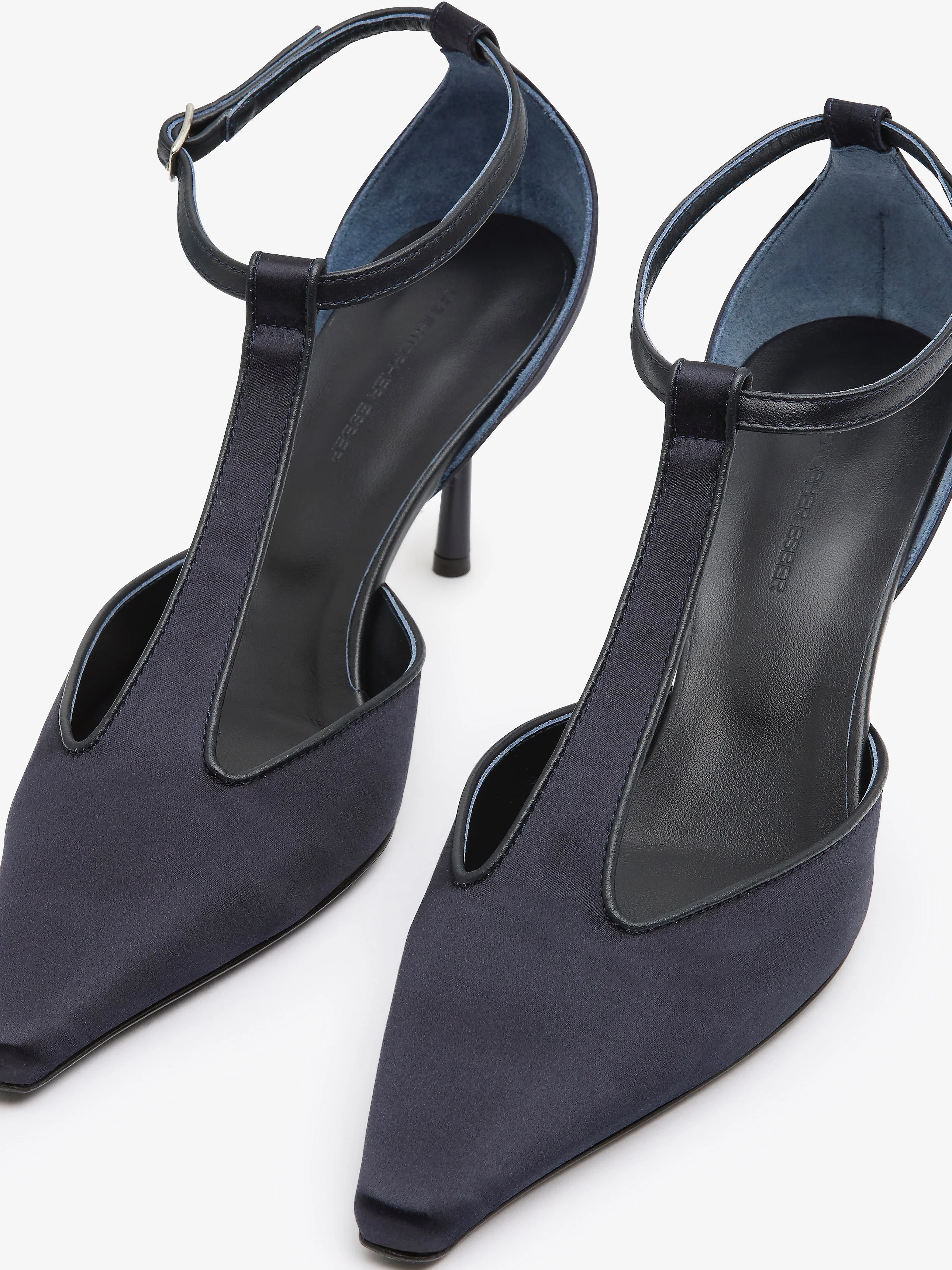 Christopher Esber - T-Bar Satin Heel - Image 2