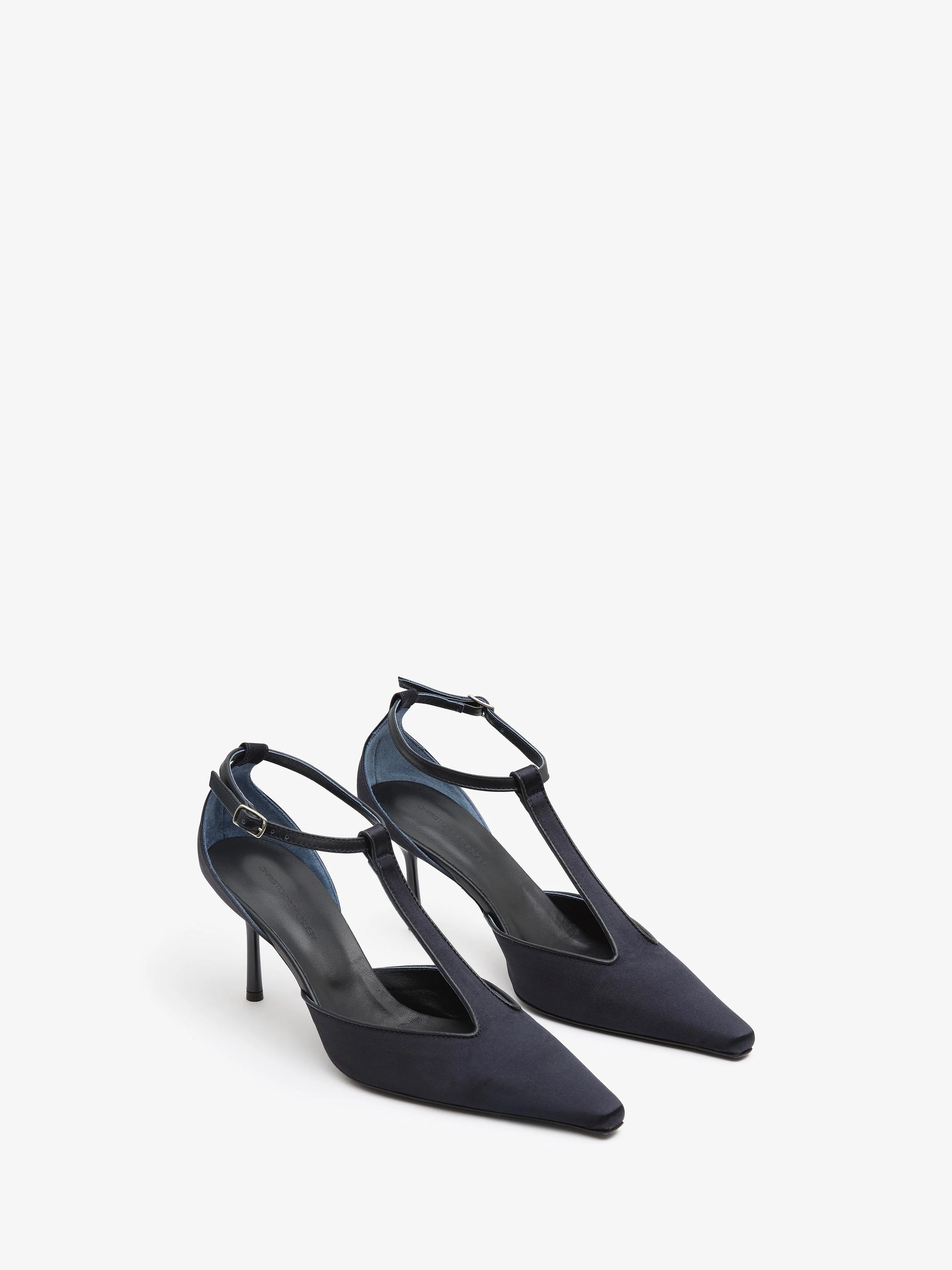 Christopher Esber - T-Bar Satin Heel - Image 5