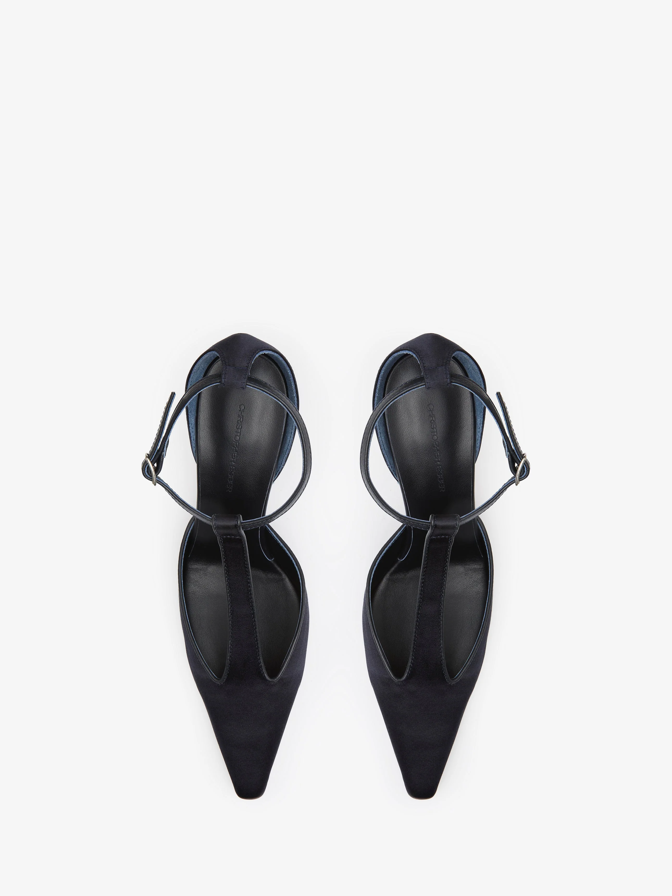 Christopher Esber - T-Bar Satin Heel - Image 6