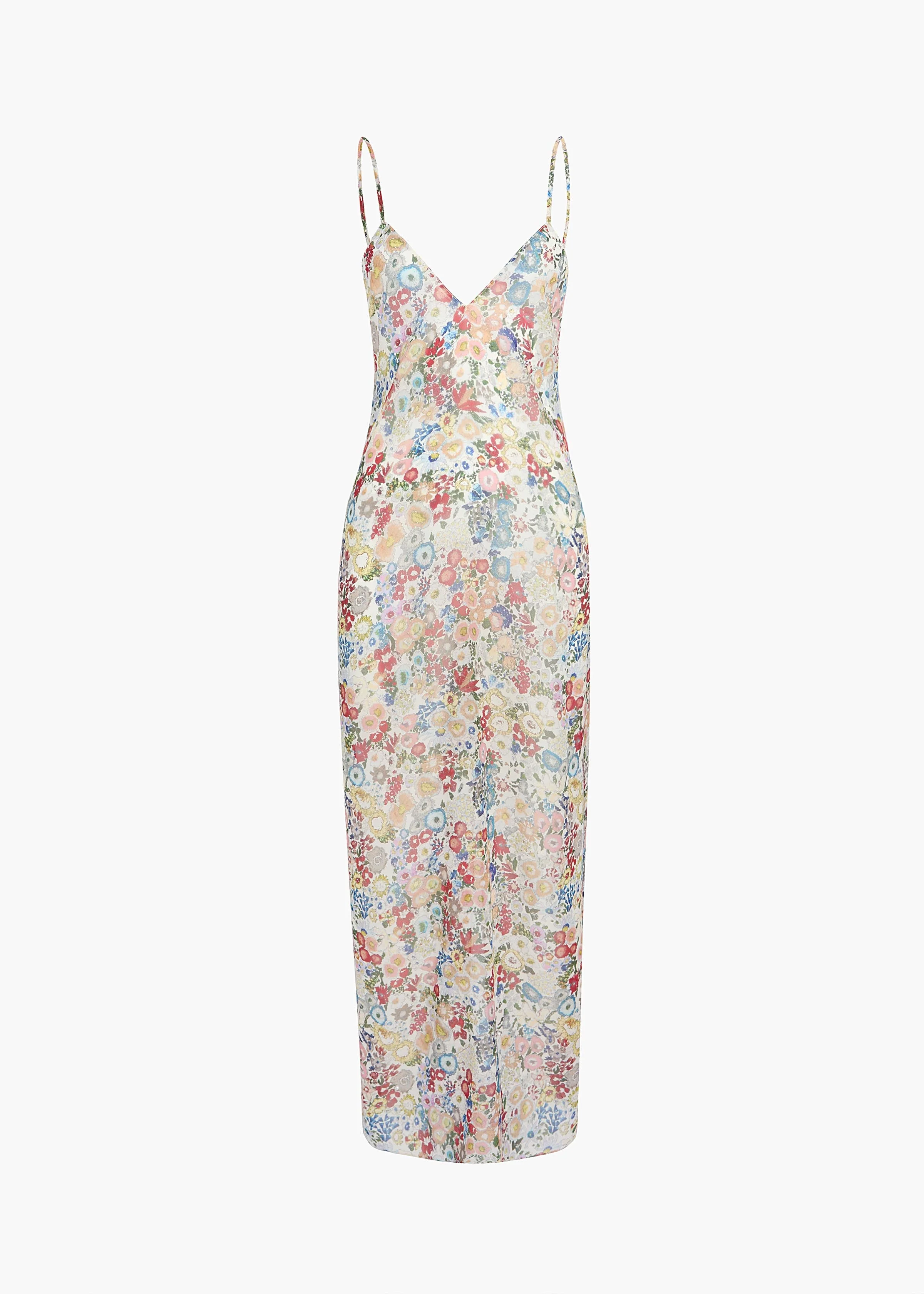 Khaite - Taja Dress in Cream Multi - Image 7