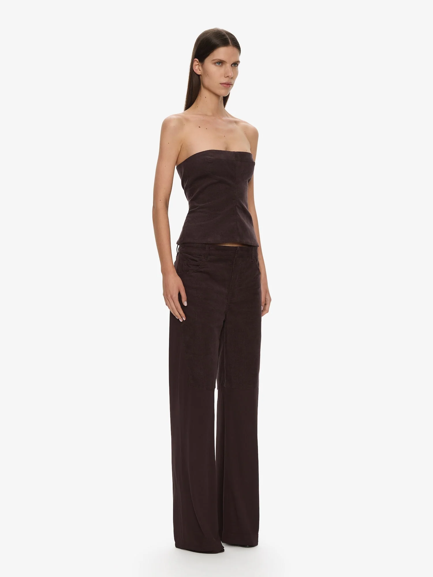 Christopher Esber - Taped Corduroy Jersey Jean - Image 2