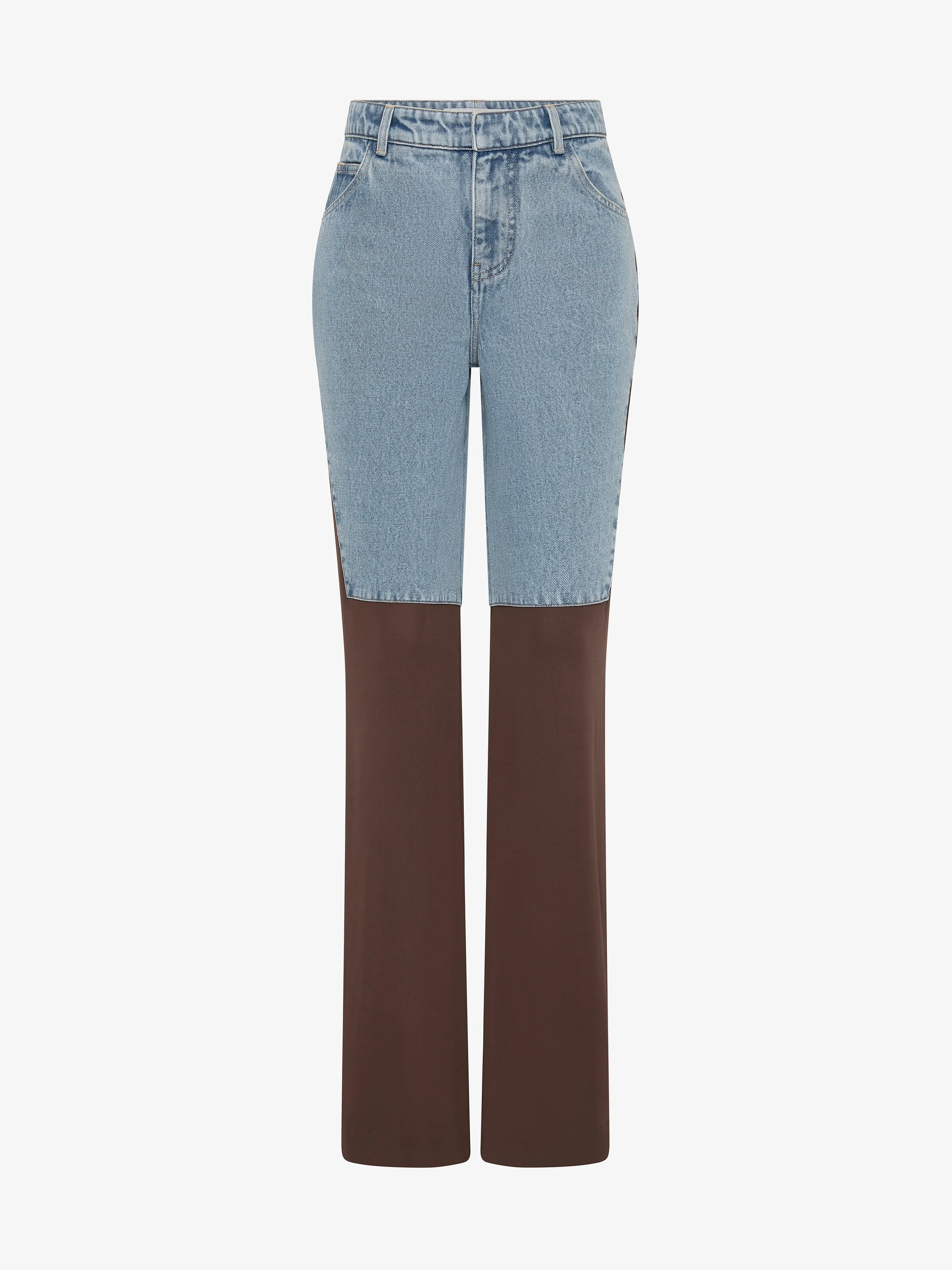 Christopher Esber - Taped Denim Jersey Jean - Image 5