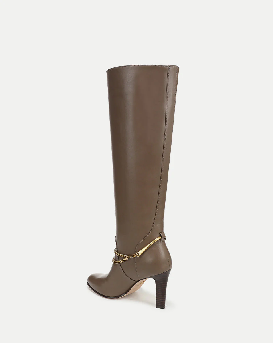 Veronica Beard - Tarian Tall Chain Boot - Image 5