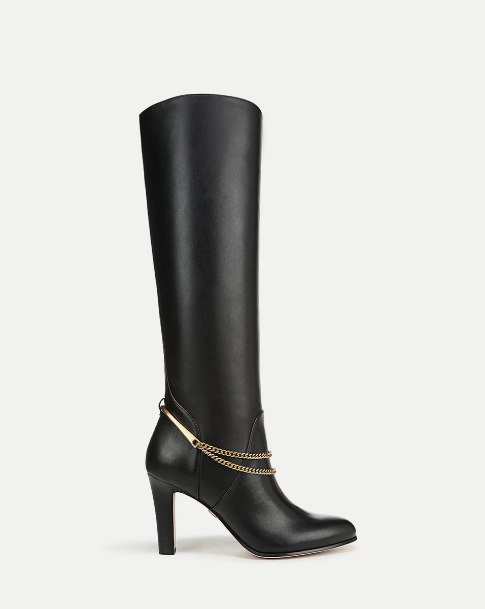 Veronica Beard - Tarian Tall Chain Boot