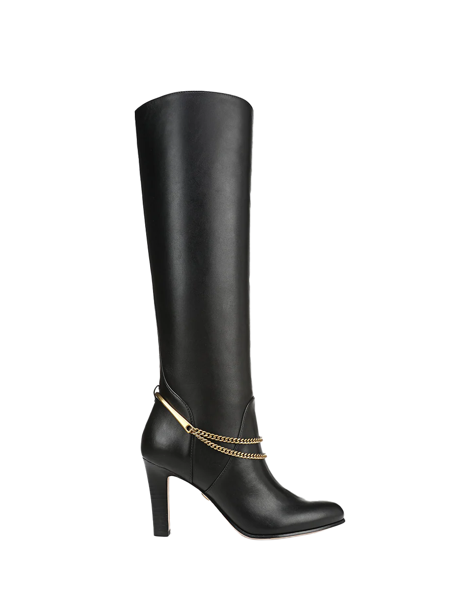 Veronica Beard - Tarian Tall Chain Boot - Image 5