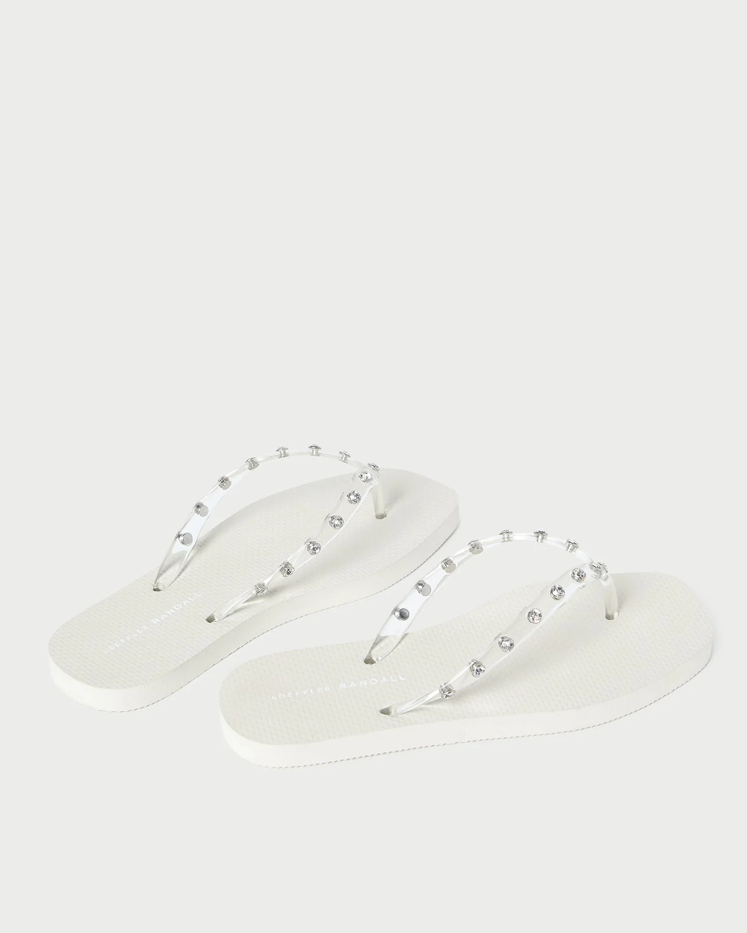 Loeffler Randall - Taryn Cream Jelly Flip Flop - Image 4