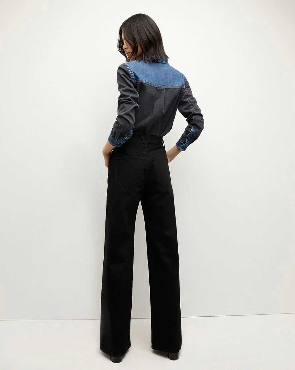 Veronica Beard - Taylor Wide - Leg Jean - Image 9