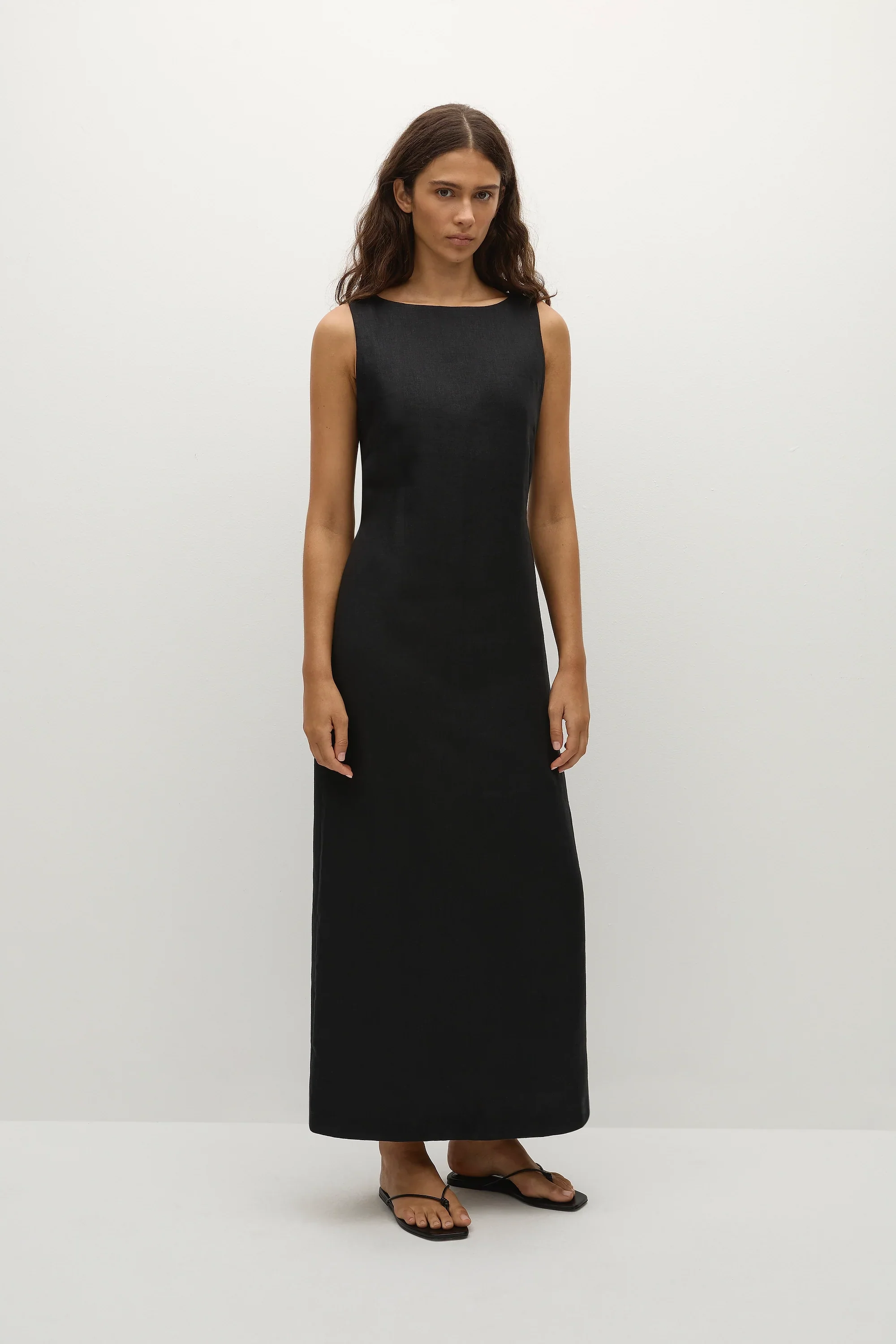 Faithfull - Taylor Midi Dress Black - Image 3