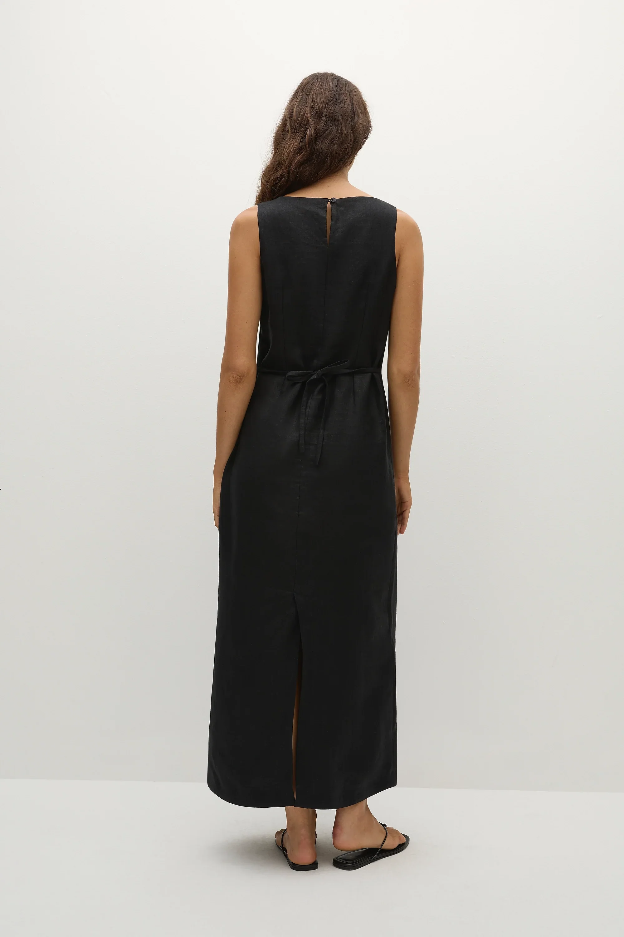 Faithfull - Taylor Midi Dress Black - Image 4