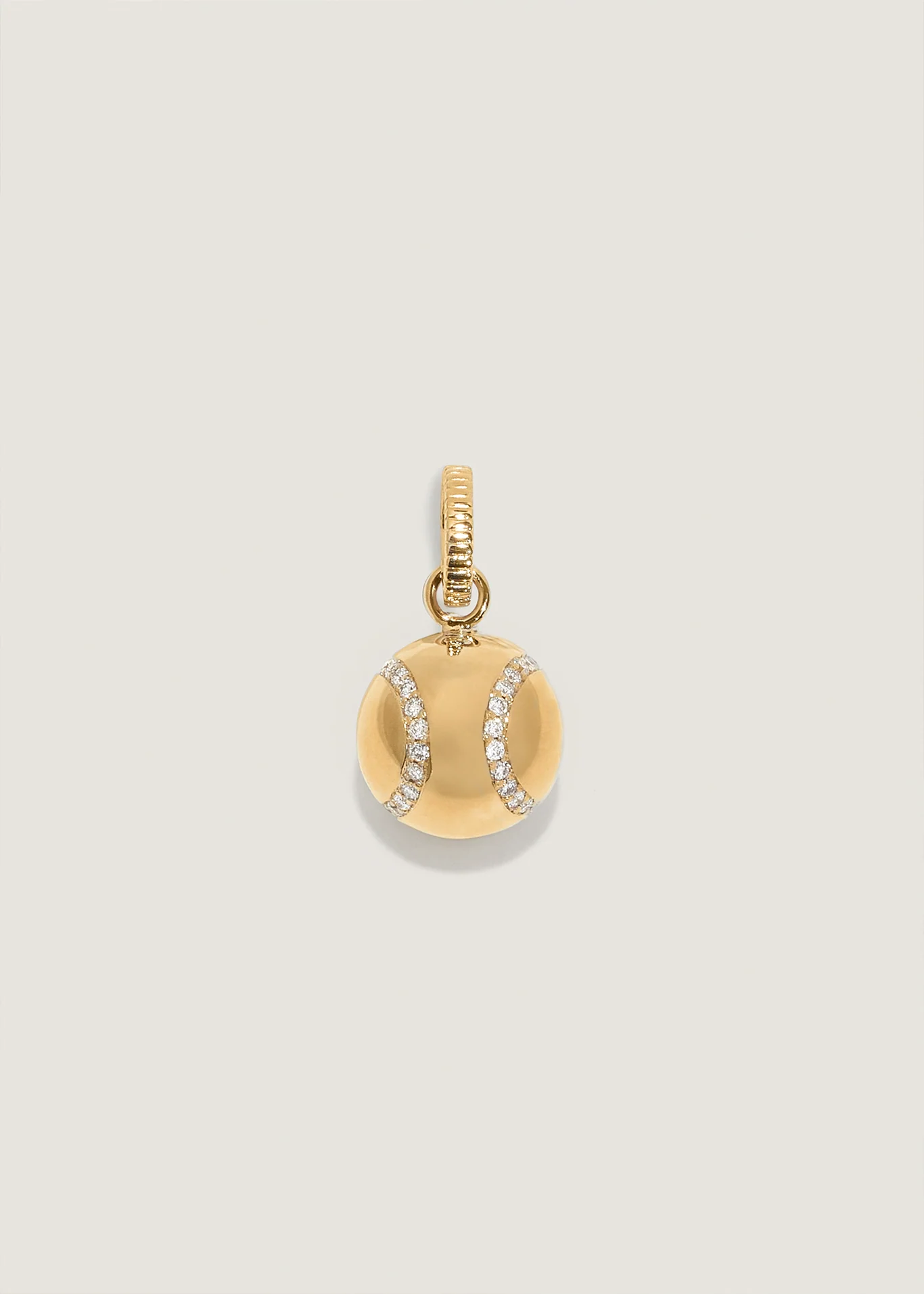 Kinn - Courtside Tennis Ball Pendant Diamond