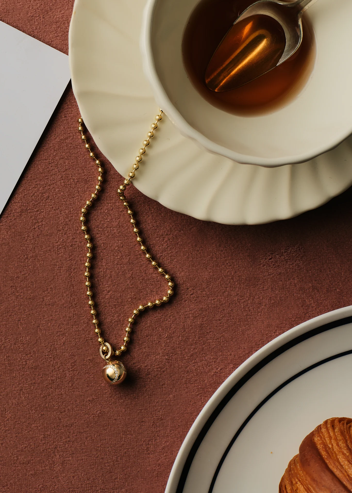 Kinn - Courtside Tennis Ball Pendant Diamond - Image 6