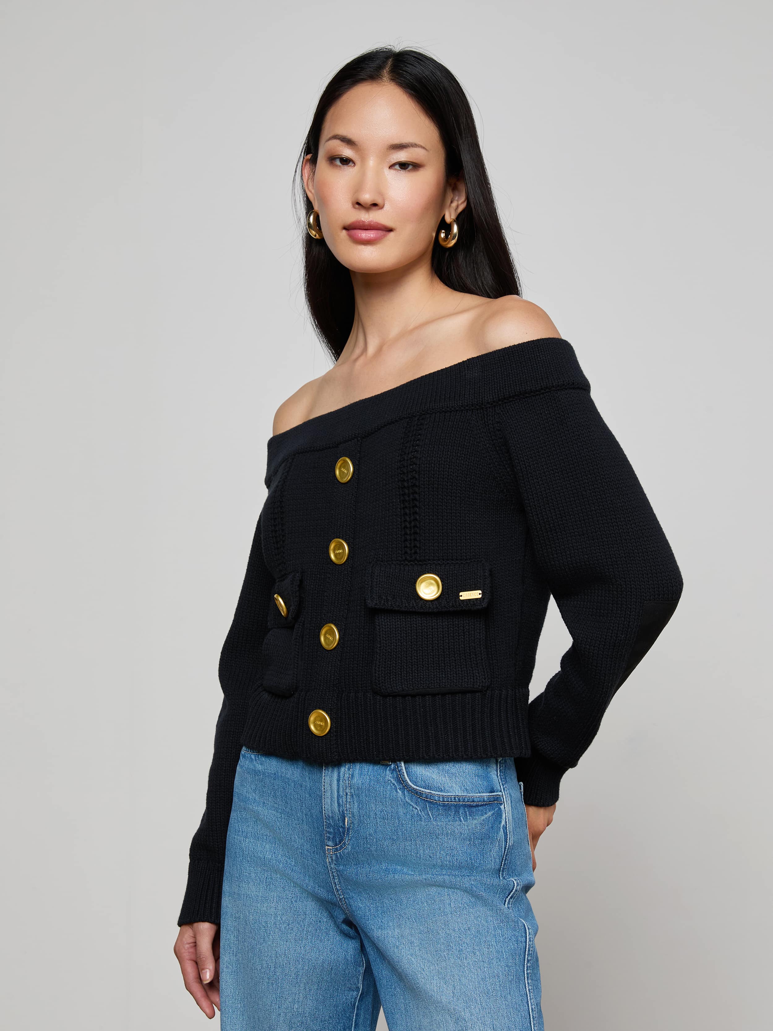 L'AGENCE - Teri Off - The - Shoulder Top - Image 2