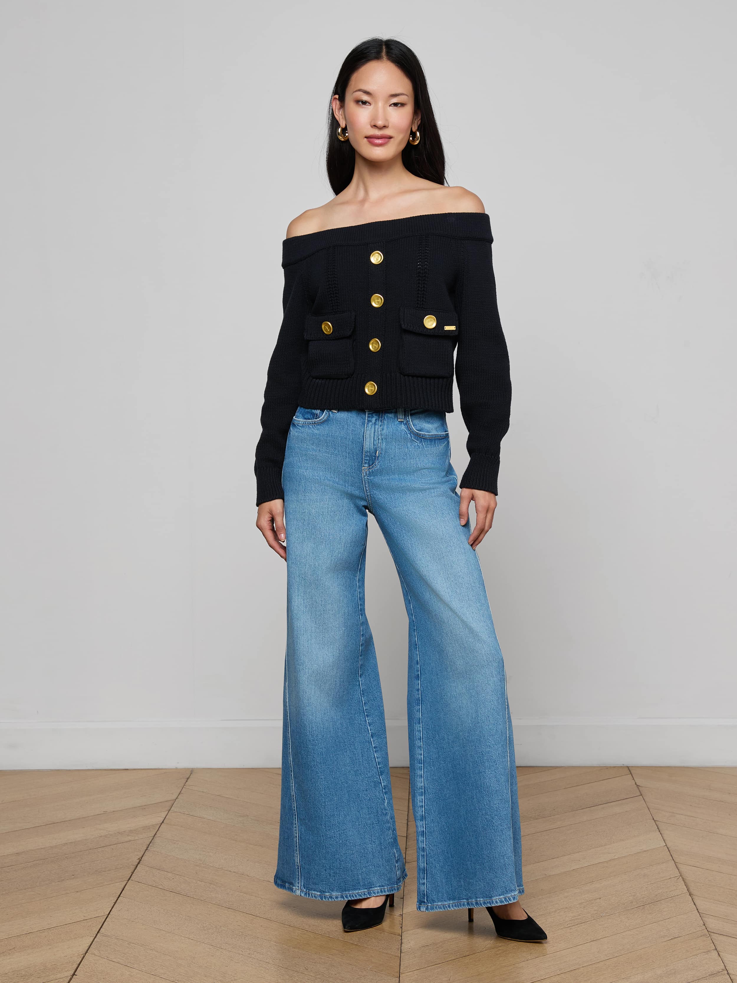 L'AGENCE - Teri Off - The - Shoulder Top - Image 3