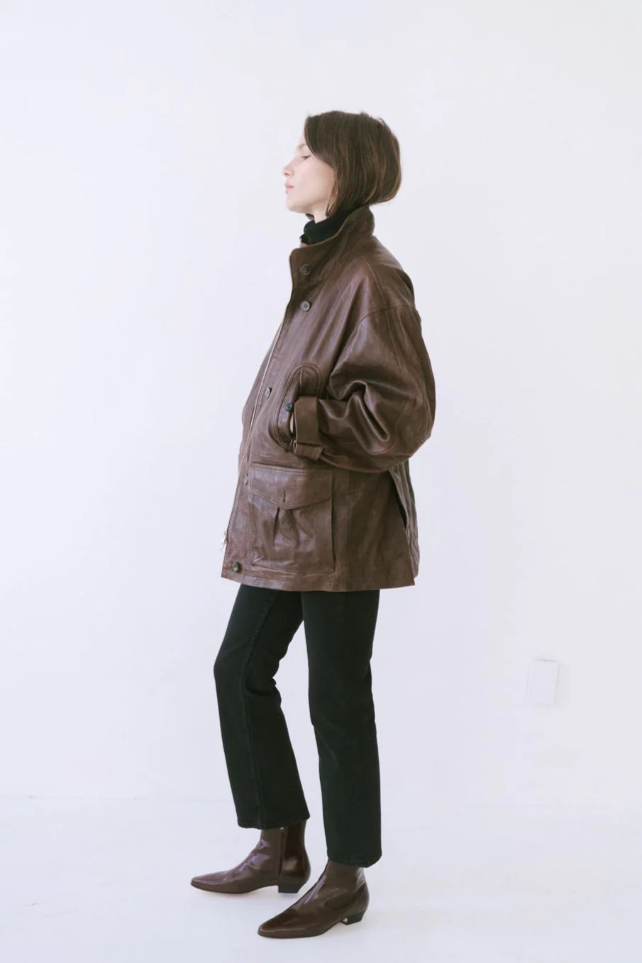 Jamie Haller - The Anorak Jacket in Brown - Image 13