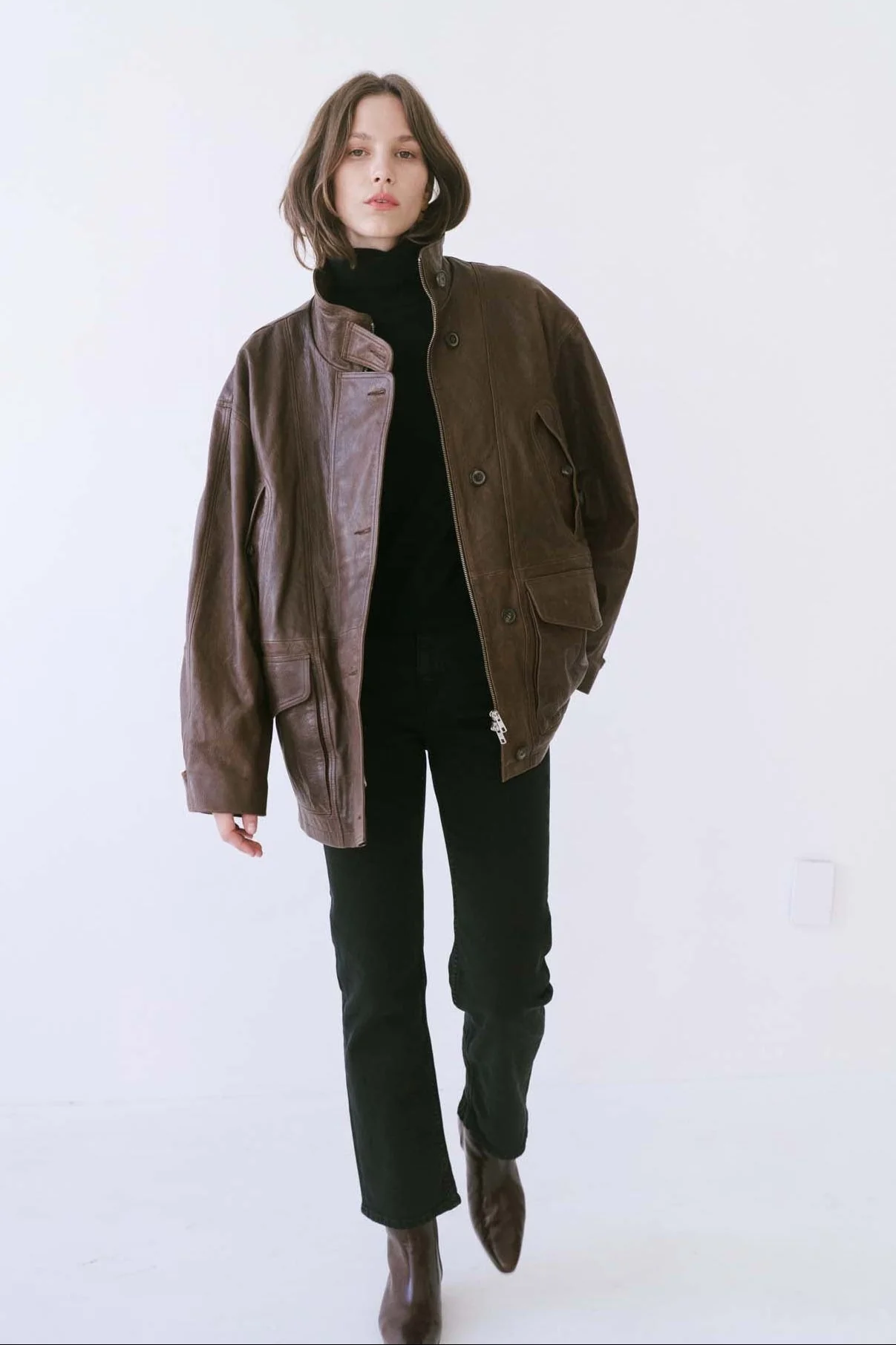 Jamie Haller - The Anorak Jacket in Brown - Image 3