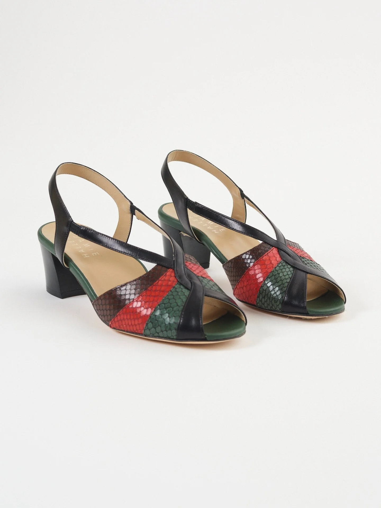 Jamie Haller - The Archive Heel in Snake Mix