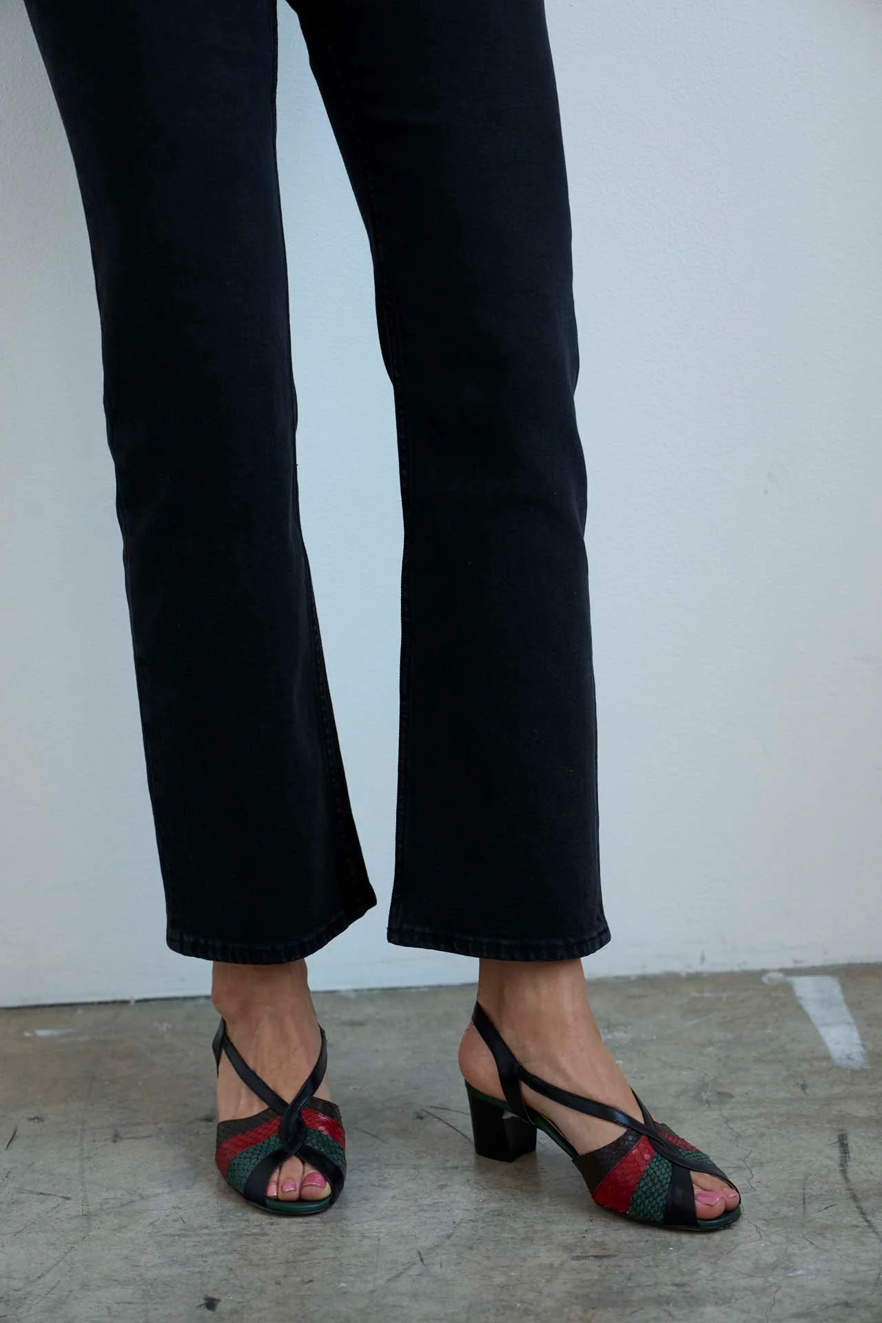 Jamie Haller - The Archive Heel in Snake Mix - Image 6