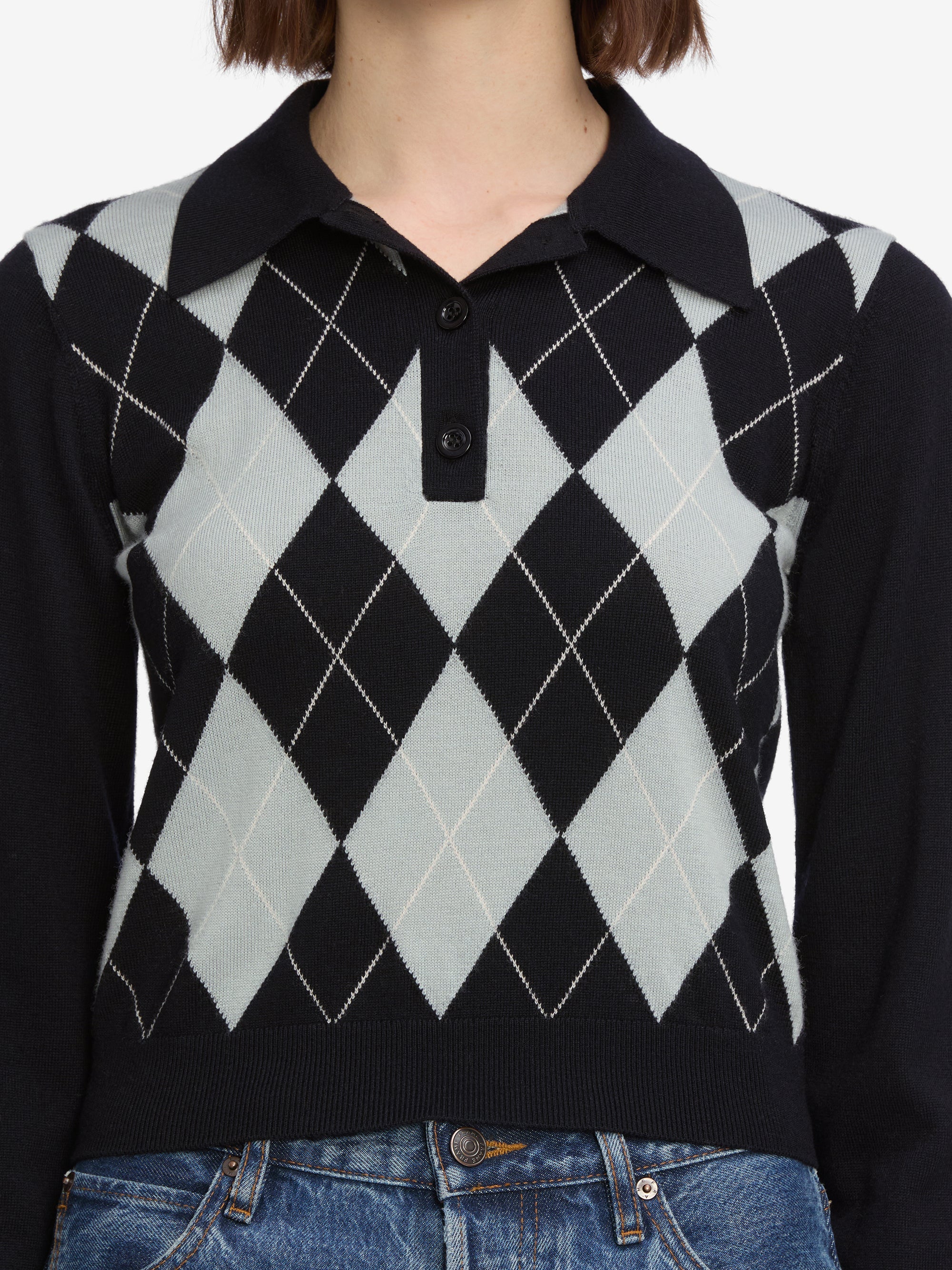FRAME - The Argyle Polo - Image 4