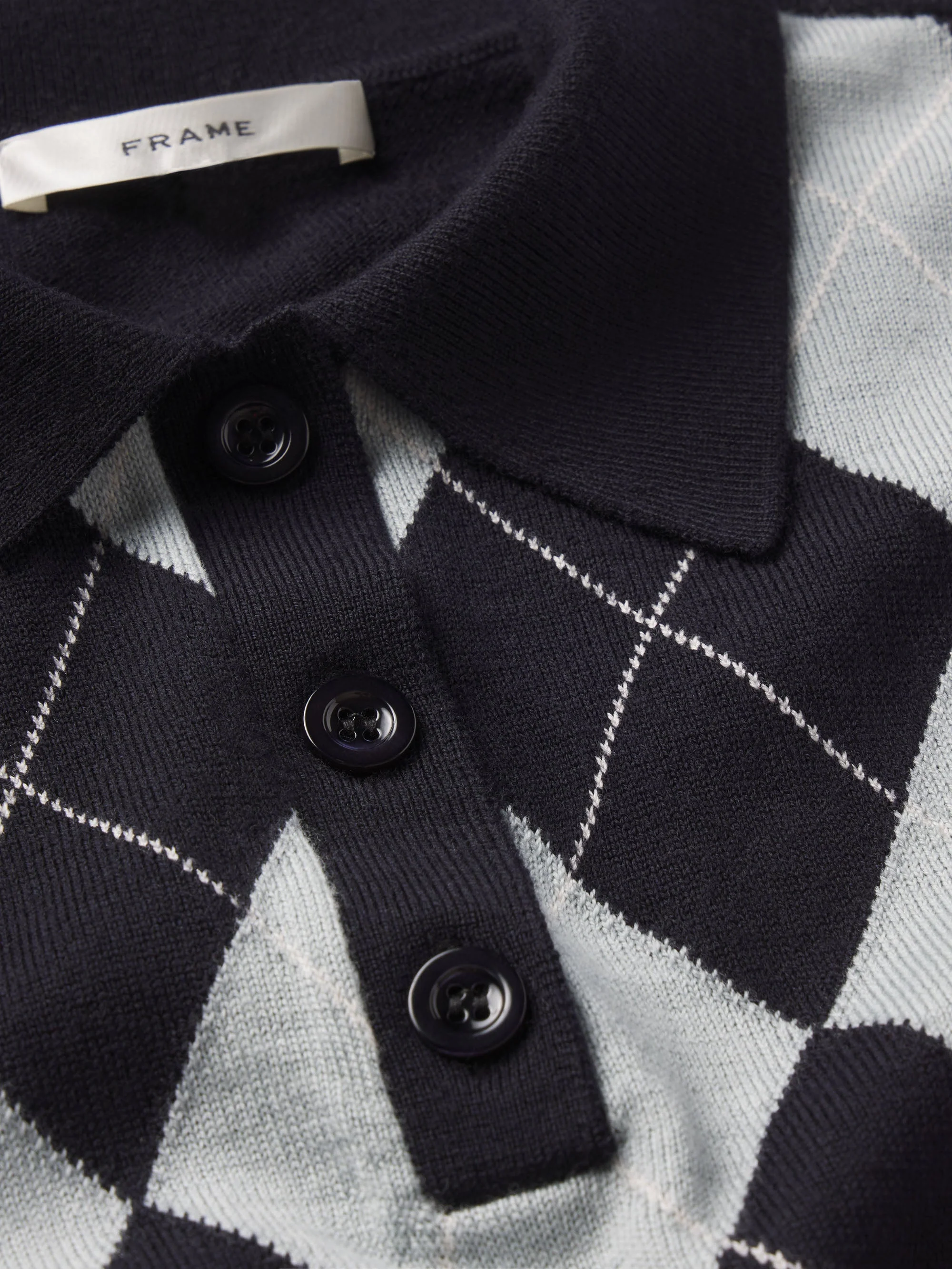 FRAME - The Argyle Polo - Image 7