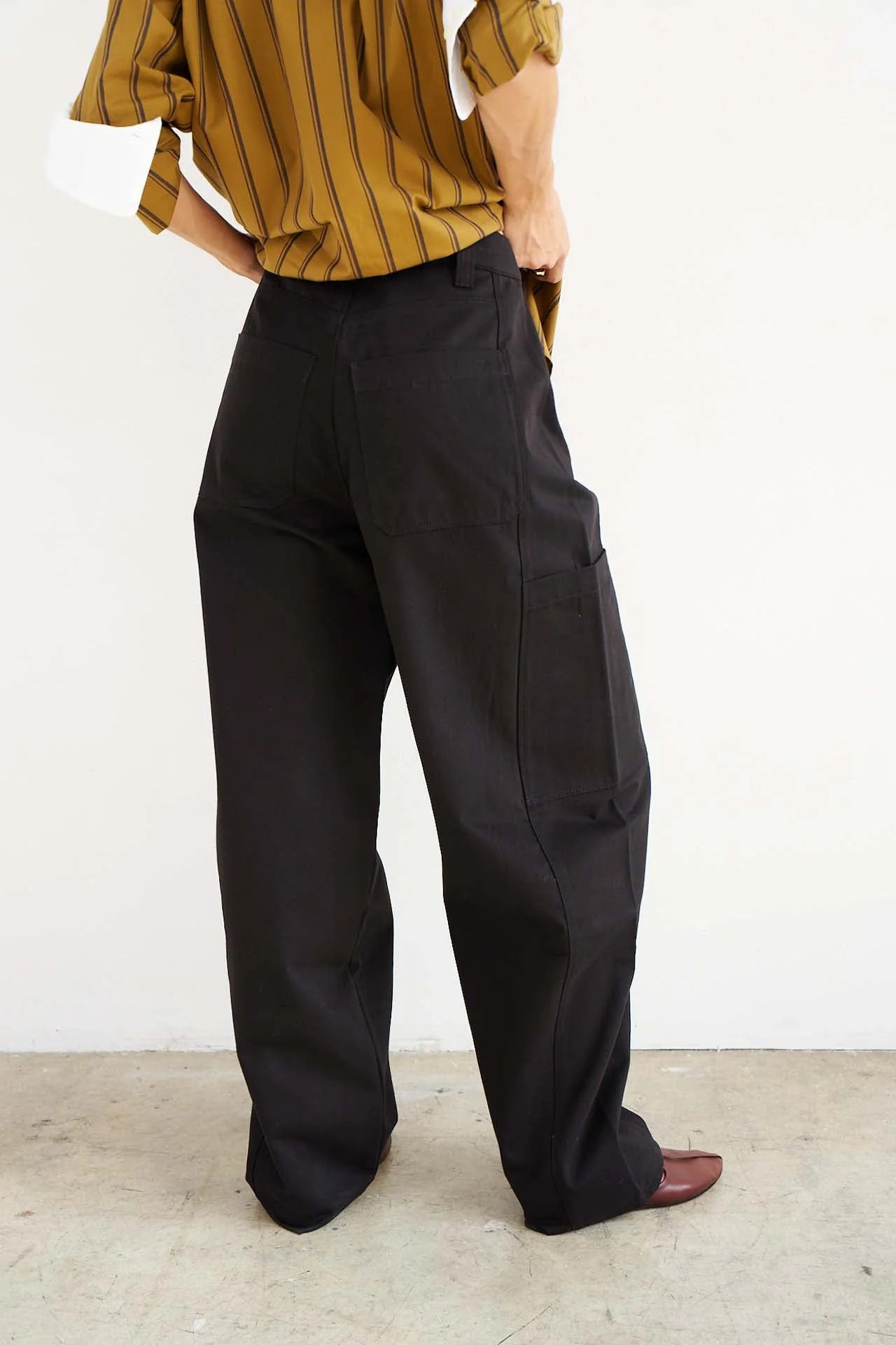 Jamie Haller - The Baggy Painter Twill in Black - Image 7