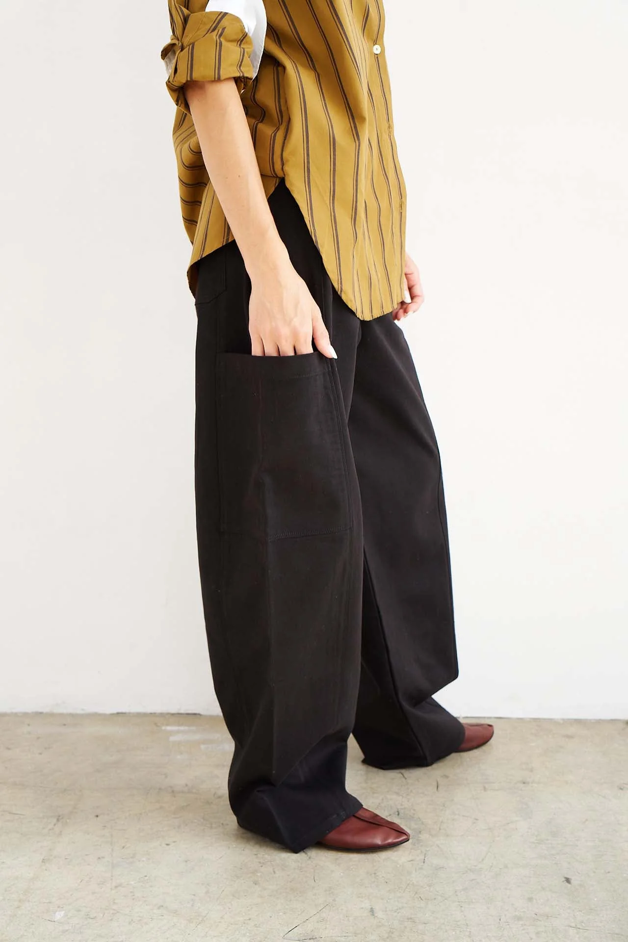 Jamie Haller - The Baggy Painter Twill in Black - Image 9