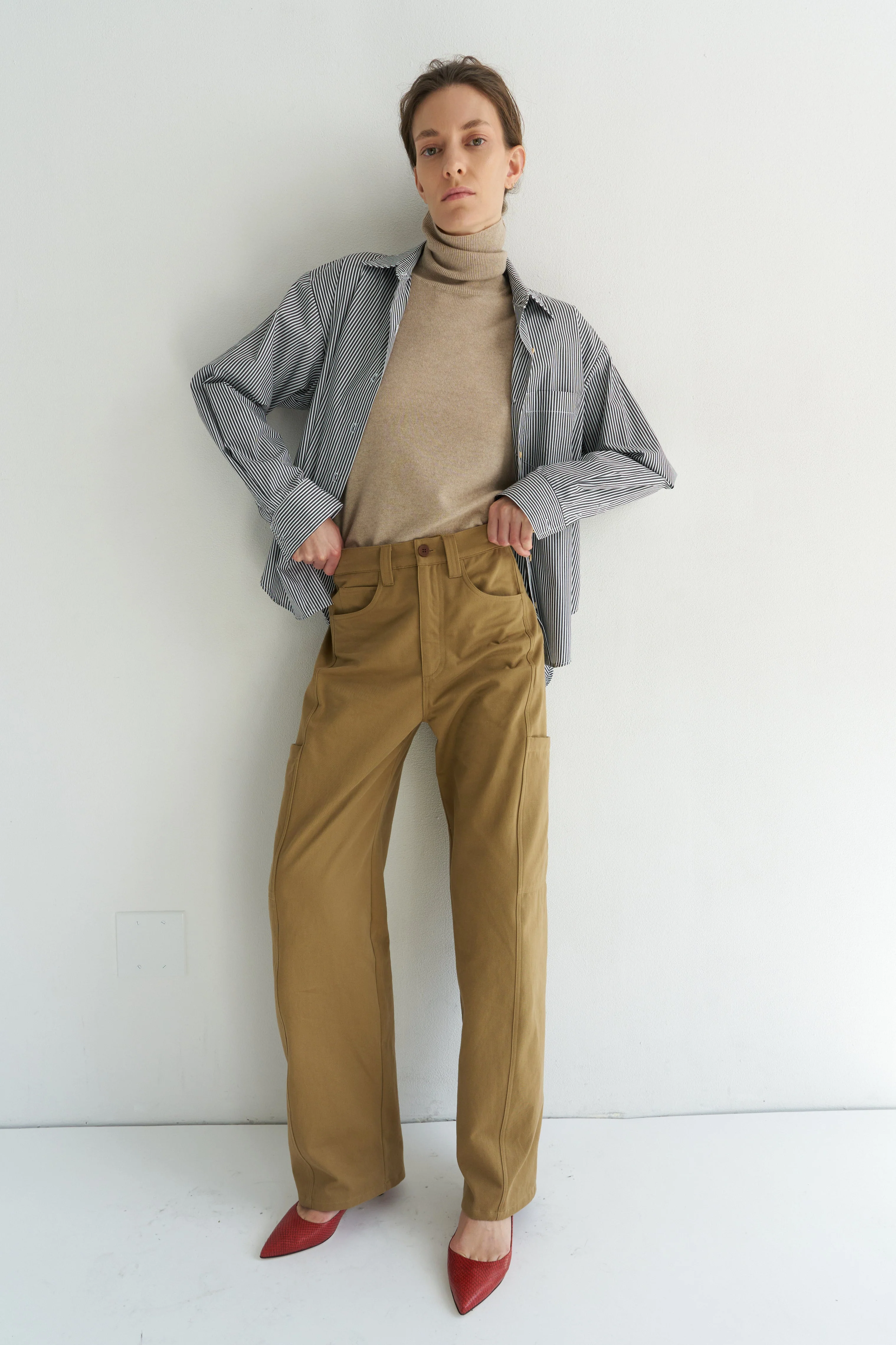Jamie Haller - The Baggy Painter Twill in Chestnut - Image 11