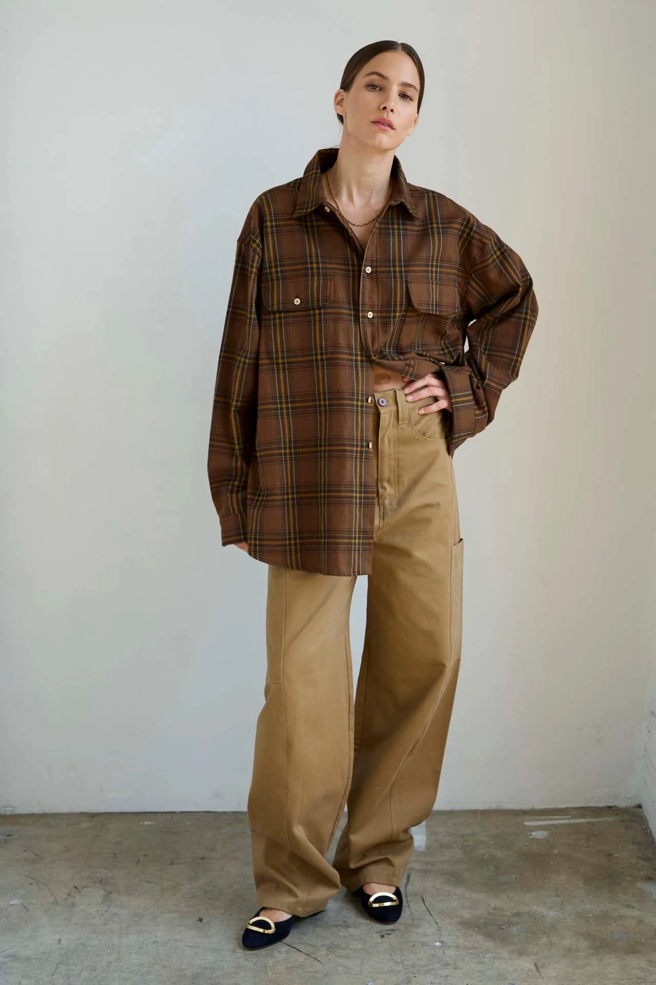 Jamie Haller - The Baggy Painter Twill in Chestnut - Image 23