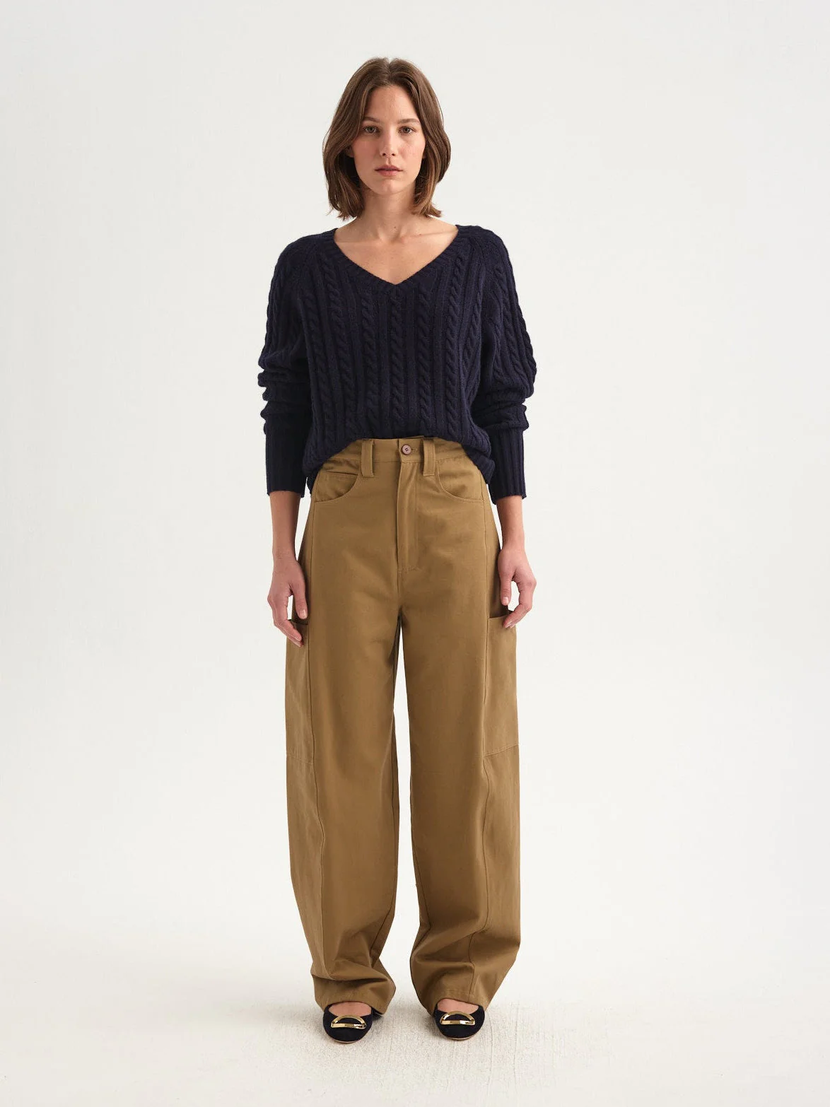 Jamie Haller - The Baggy Painter Twill in Chestnut - Image 5