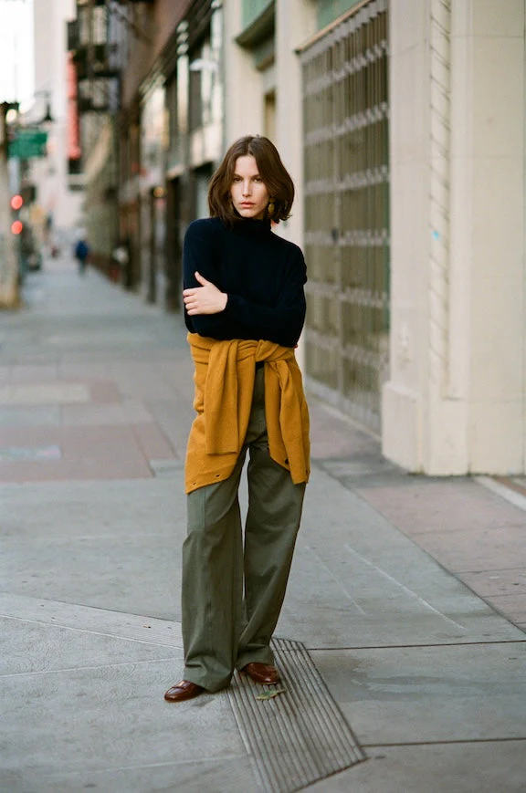 Jamie Haller - The Baggy Painter Twill in Olive - Image 15