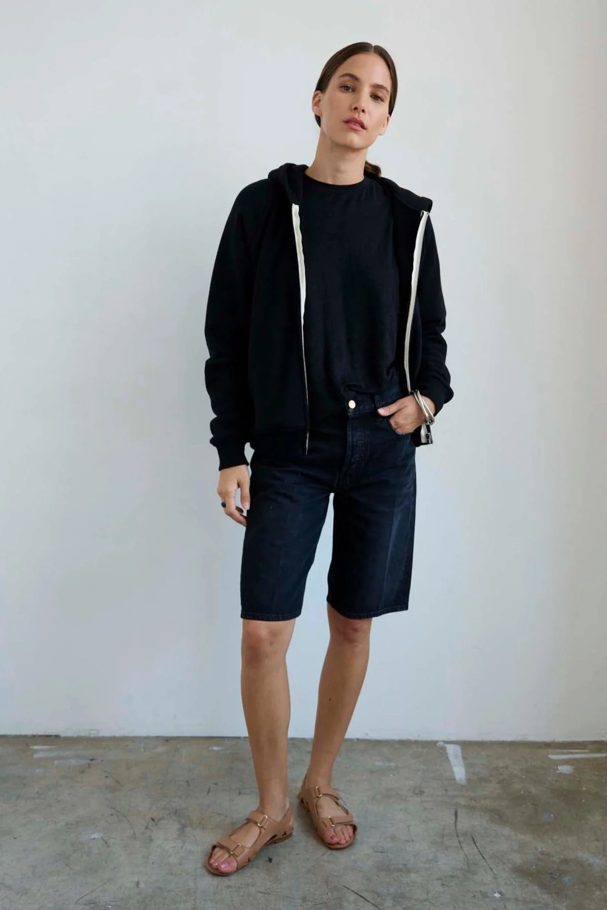 Jamie Haller - The Bird Hoodie in Black - Image 2